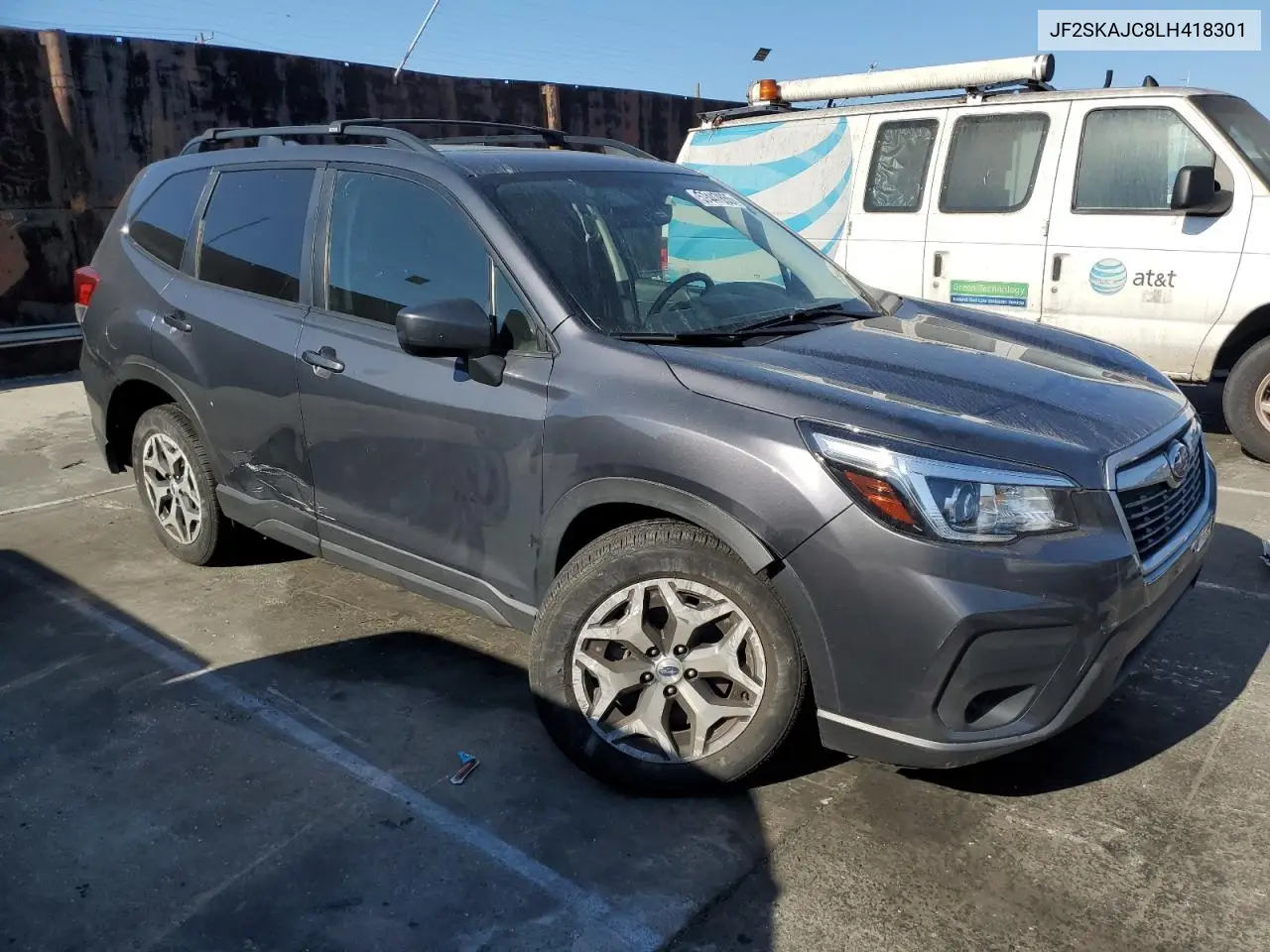2020 Subaru Forester Premium VIN: JF2SKAJC8LH418301 Lot: 57447855
