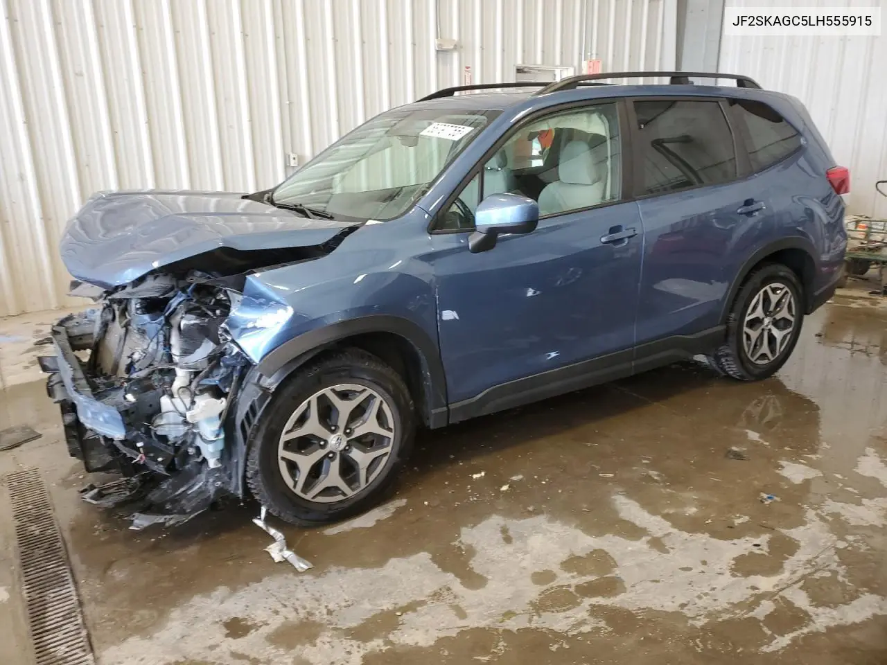 2020 Subaru Forester Premium VIN: JF2SKAGC5LH555915 Lot: 58797755