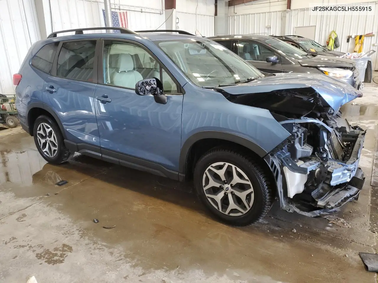 2020 Subaru Forester Premium VIN: JF2SKAGC5LH555915 Lot: 58797755