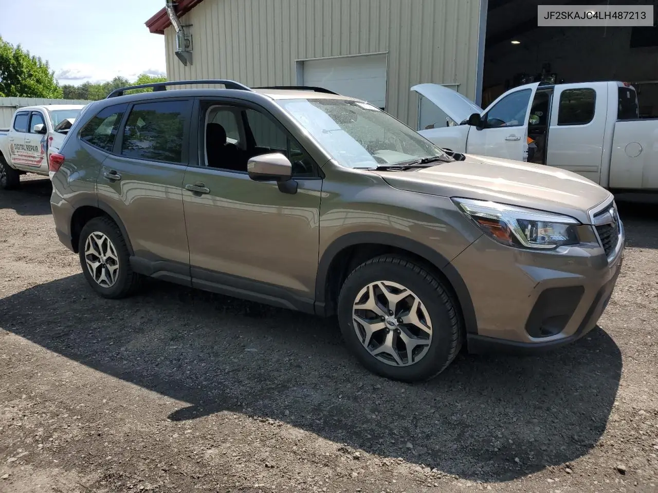 2020 Subaru Forester Premium VIN: JF2SKAJC4LH487213 Lot: 59174435