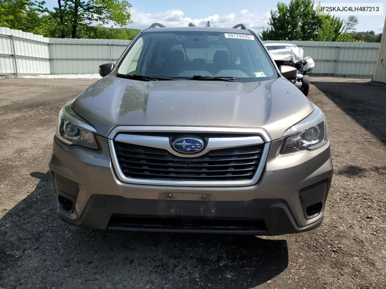 2020 Subaru Forester Premium VIN: JF2SKAJC4LH487213 Lot: 59174435