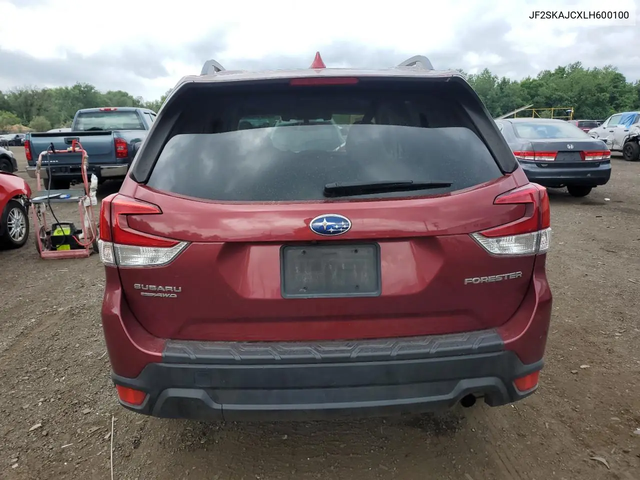2020 Subaru Forester Premium VIN: JF2SKAJCXLH600100 Lot: 61617955