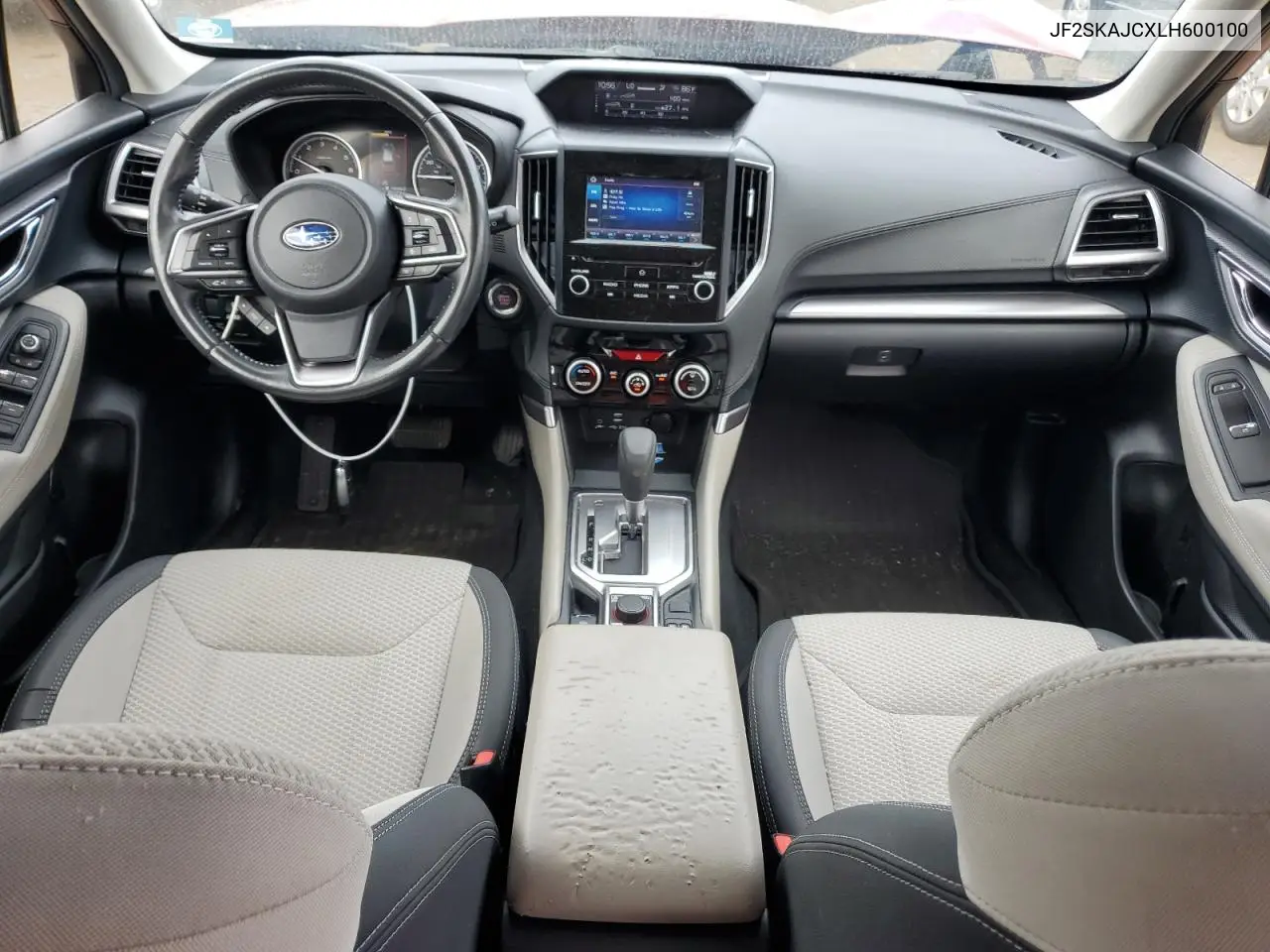 2020 Subaru Forester Premium VIN: JF2SKAJCXLH600100 Lot: 61617955