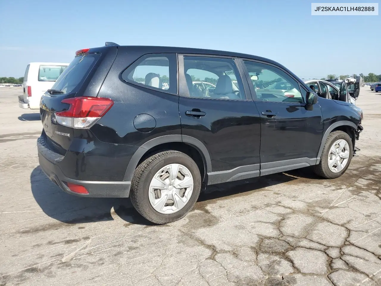 2020 Subaru Forester VIN: JF2SKAAC1LH482888 Lot: 61899895