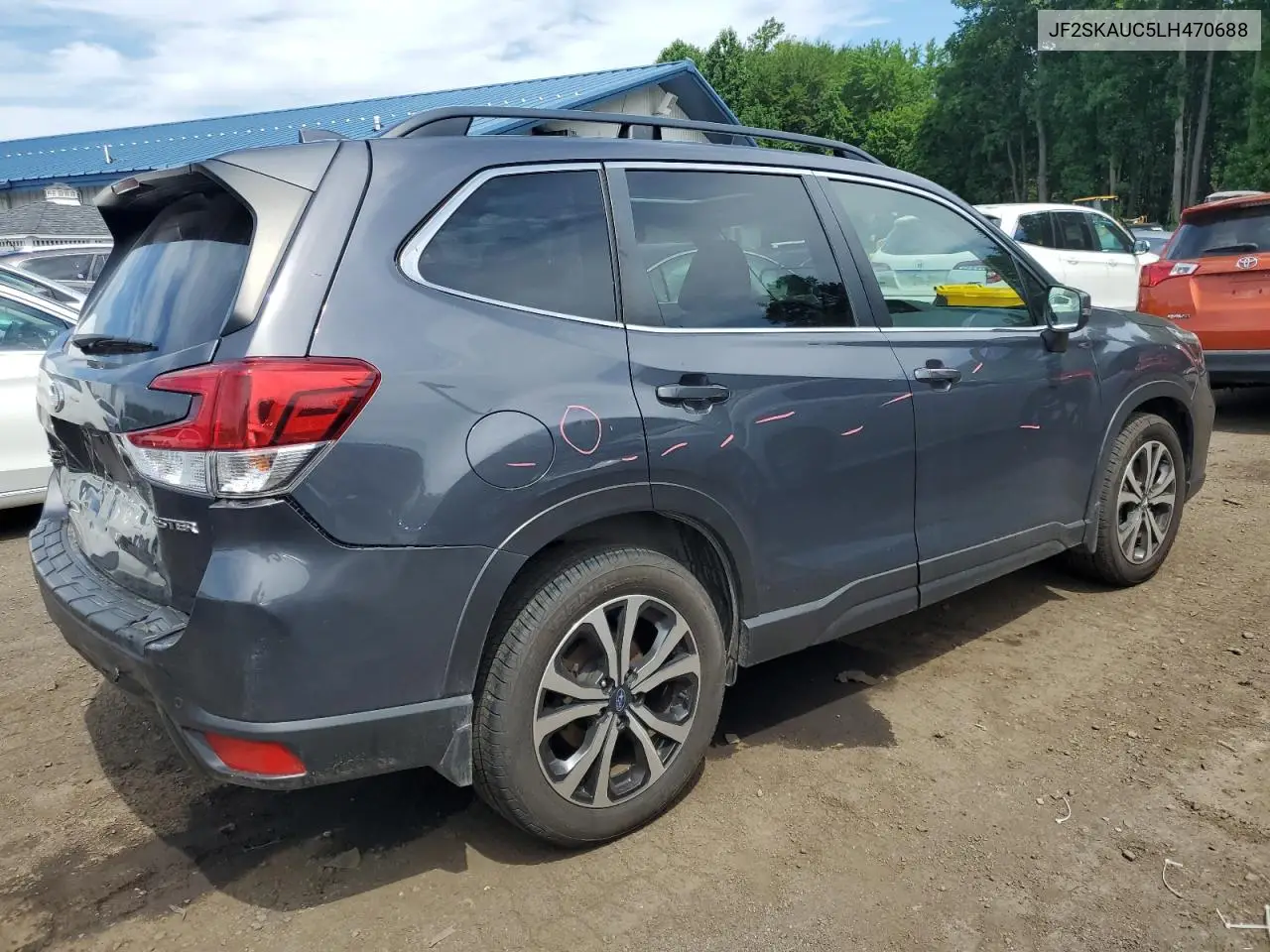 2020 Subaru Forester Limited VIN: JF2SKAUC5LH470688 Lot: 62675675