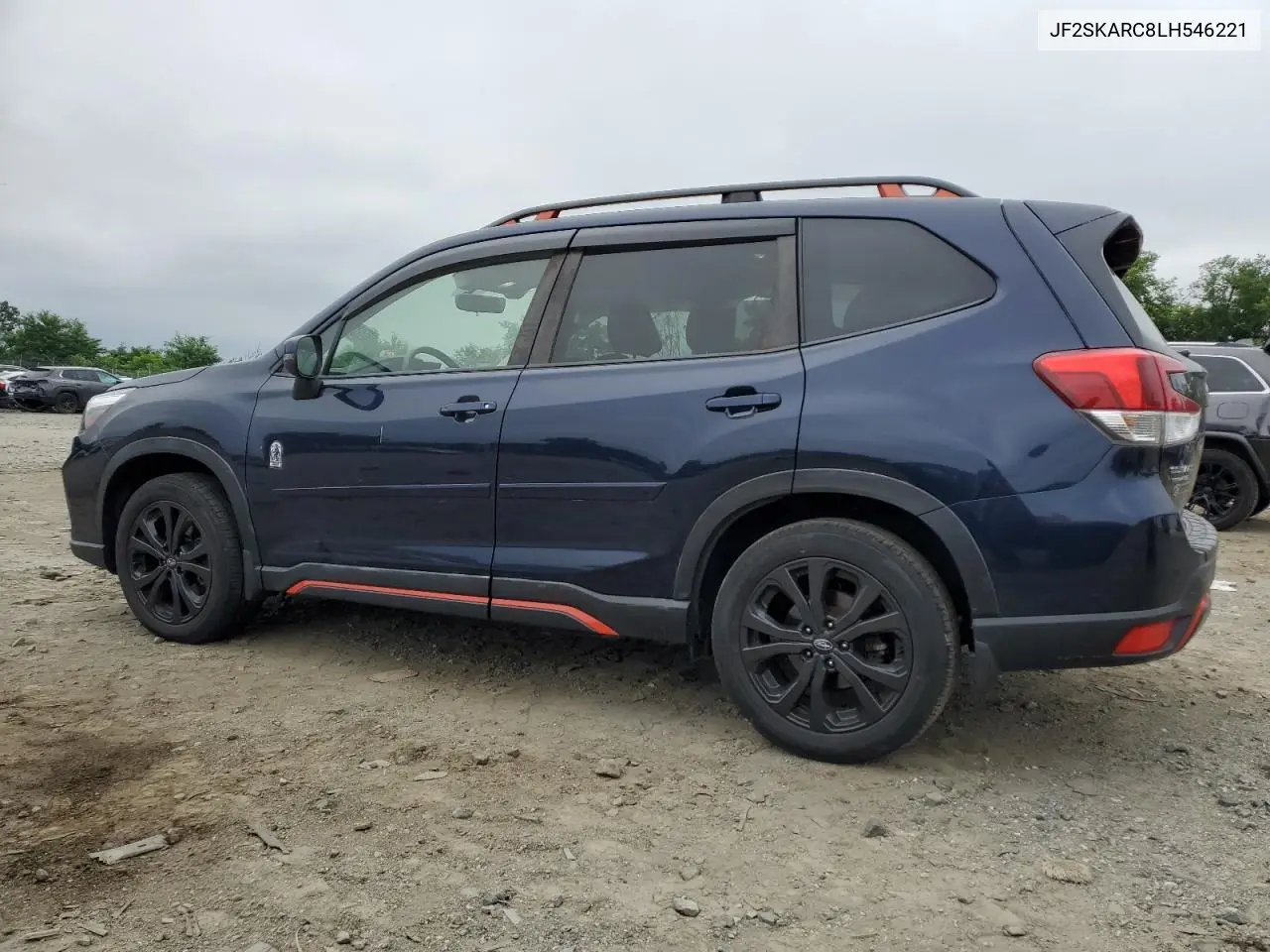 2020 Subaru Forester Sport VIN: JF2SKARC8LH546221 Lot: 62713175