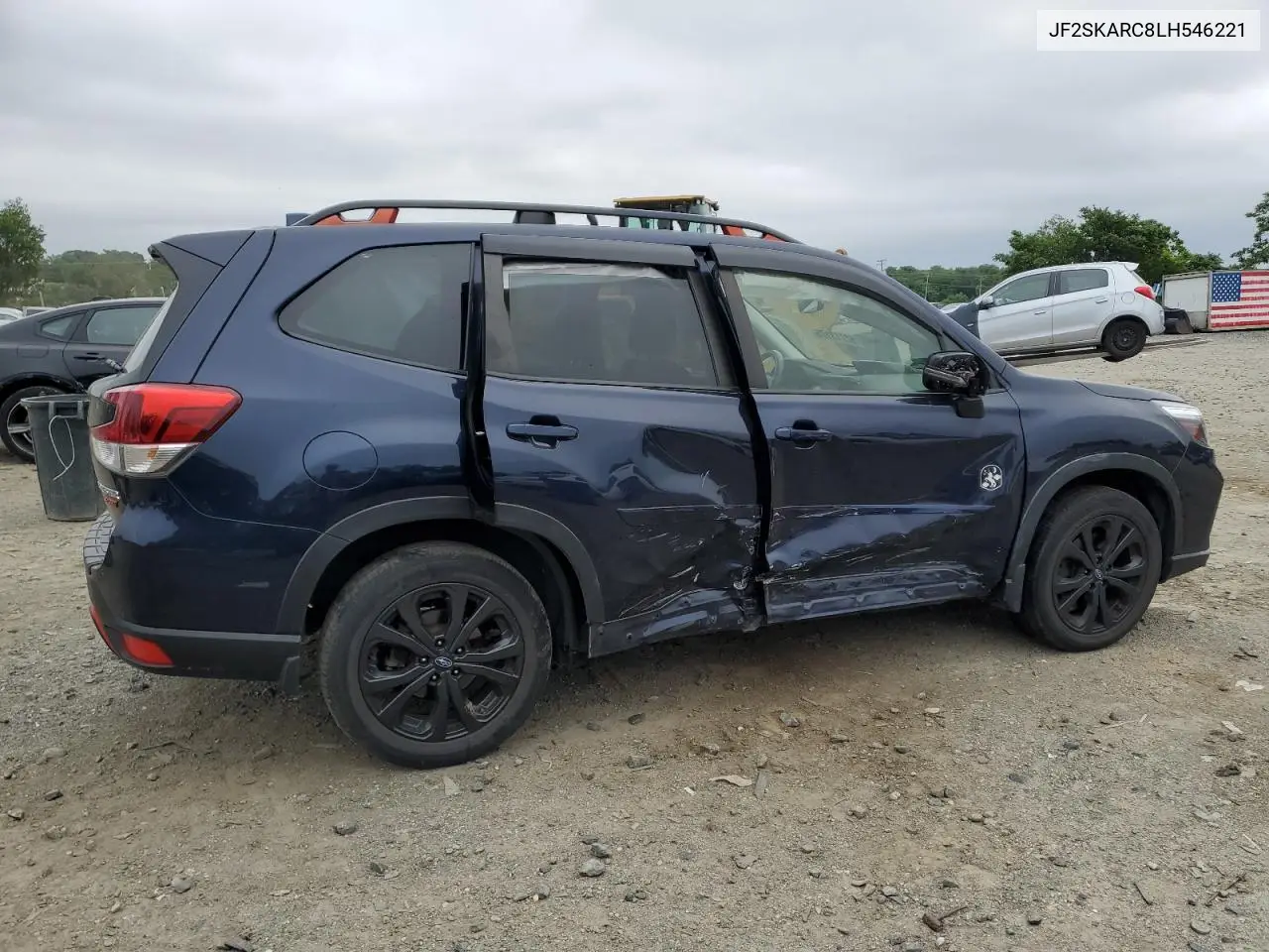 2020 Subaru Forester Sport VIN: JF2SKARC8LH546221 Lot: 62713175