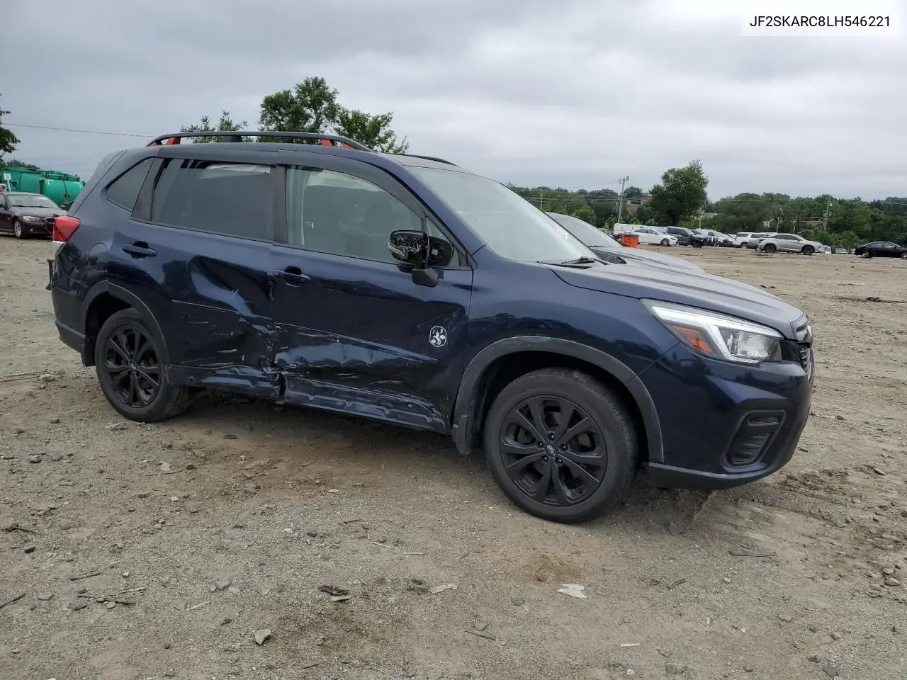 2020 Subaru Forester Sport VIN: JF2SKARC8LH546221 Lot: 62713175