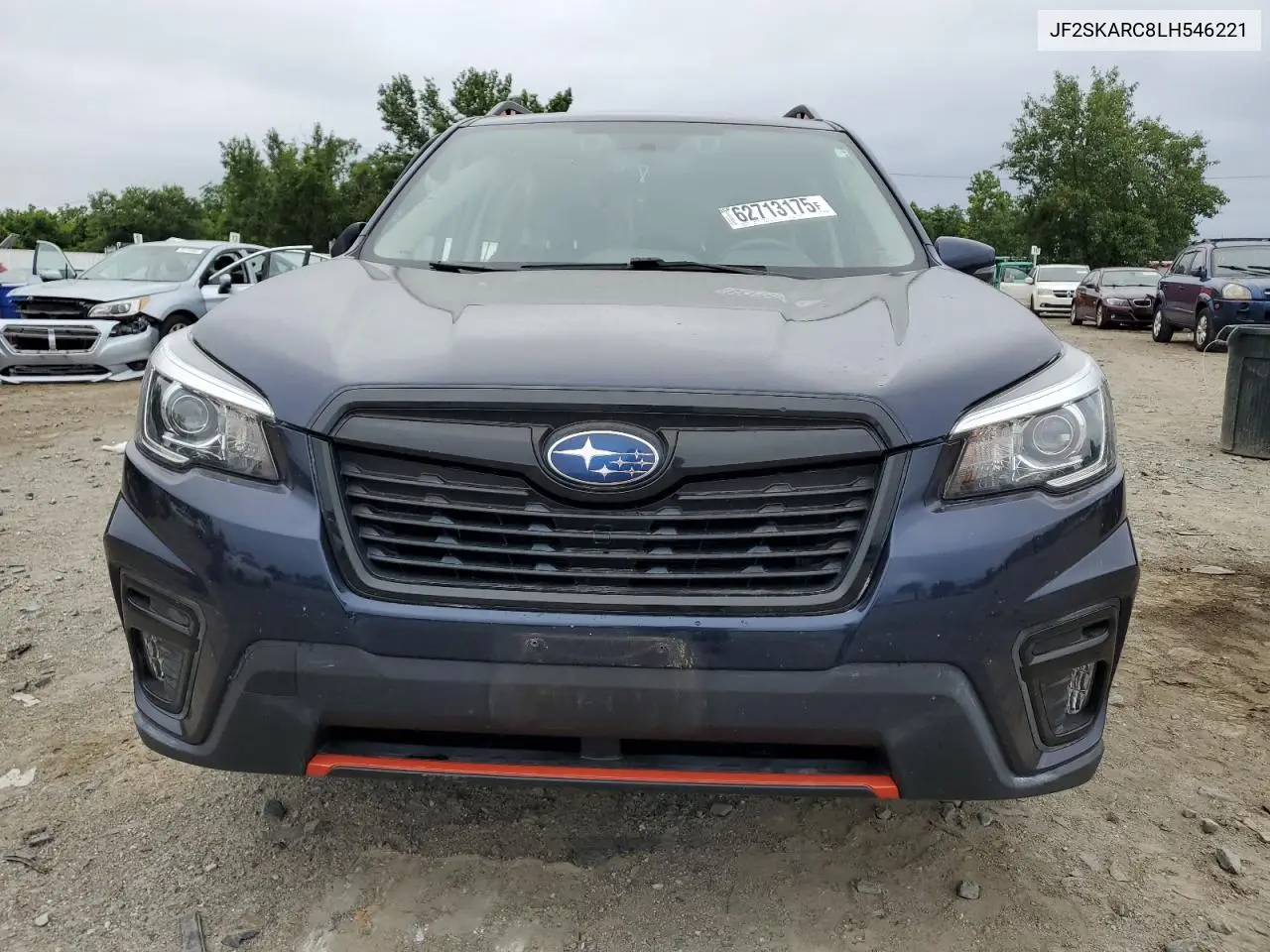 2020 Subaru Forester Sport VIN: JF2SKARC8LH546221 Lot: 62713175