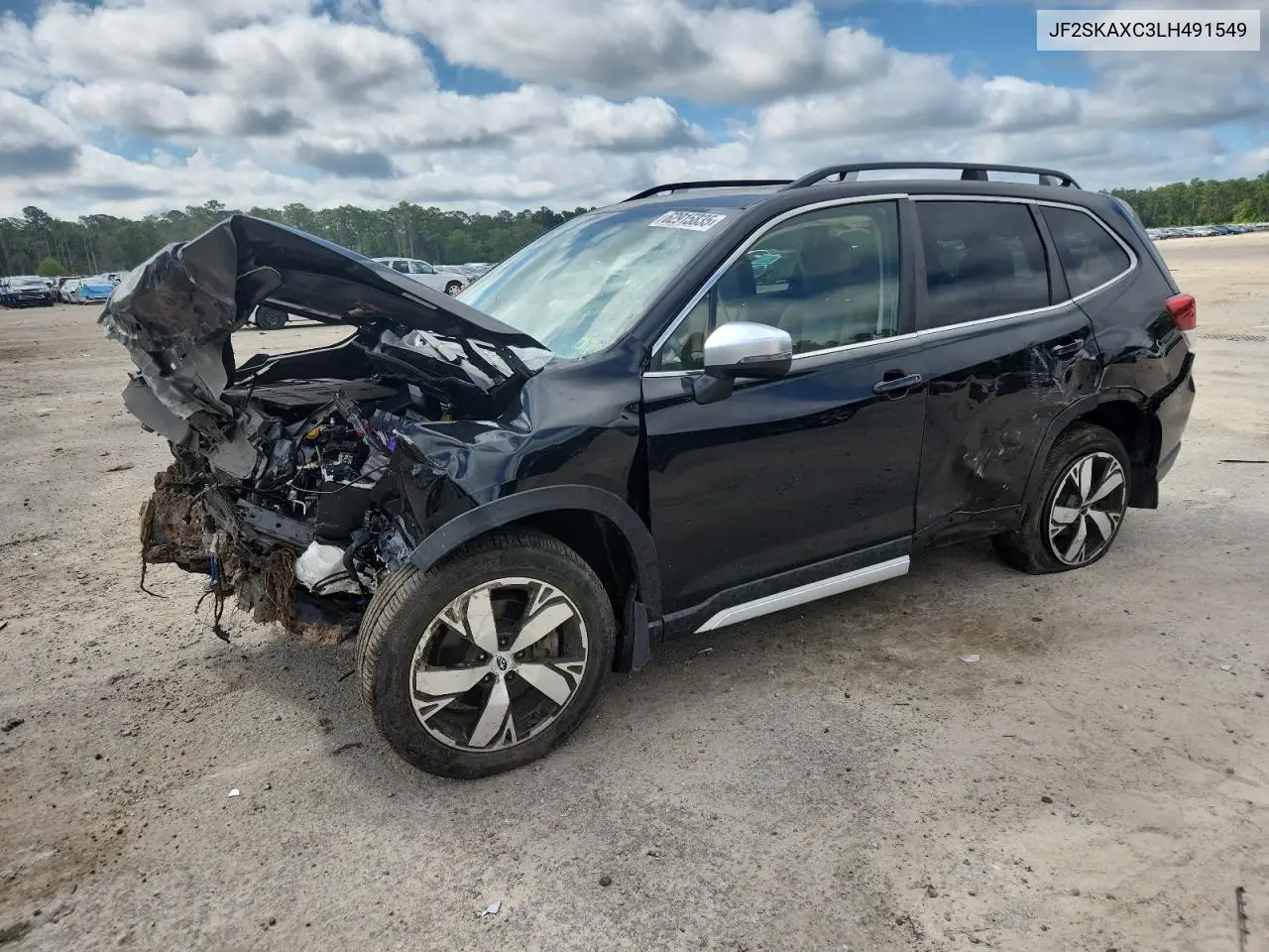 2020 Subaru Forester Touring VIN: JF2SKAXC3LH491549 Lot: 62915835