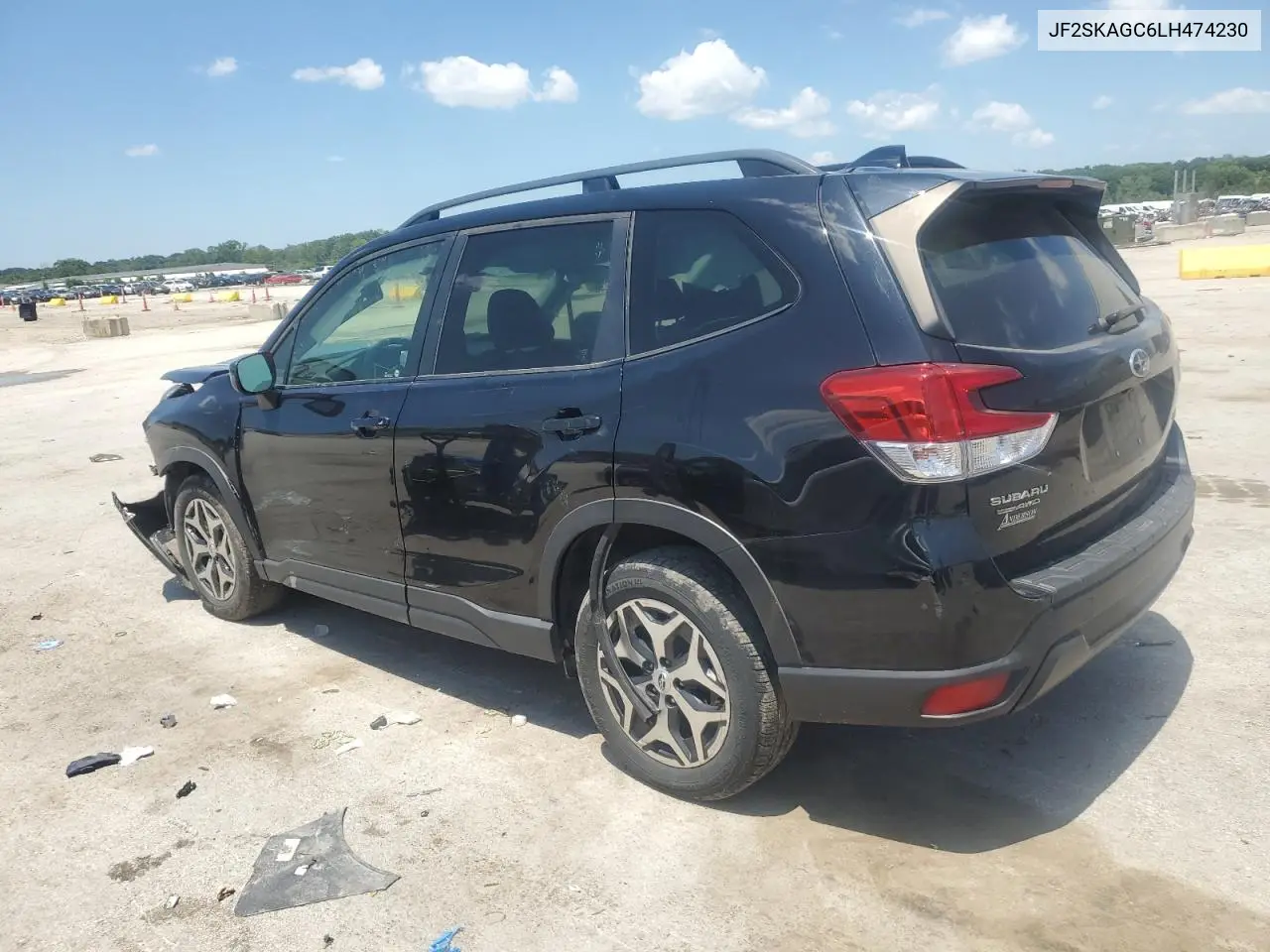 2020 Subaru Forester Premium VIN: JF2SKAGC6LH474230 Lot: 62933235