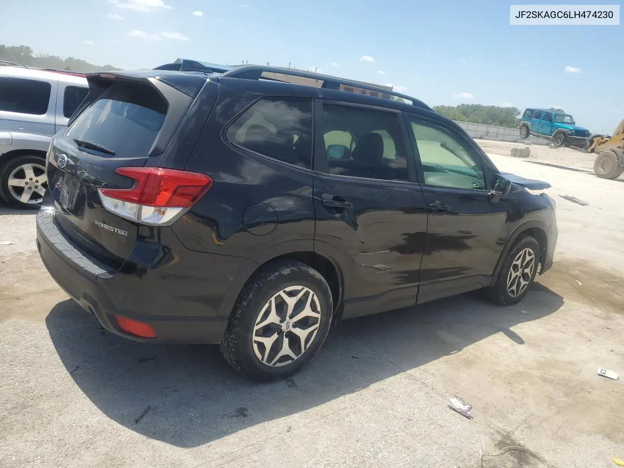 2020 Subaru Forester Premium VIN: JF2SKAGC6LH474230 Lot: 62933235