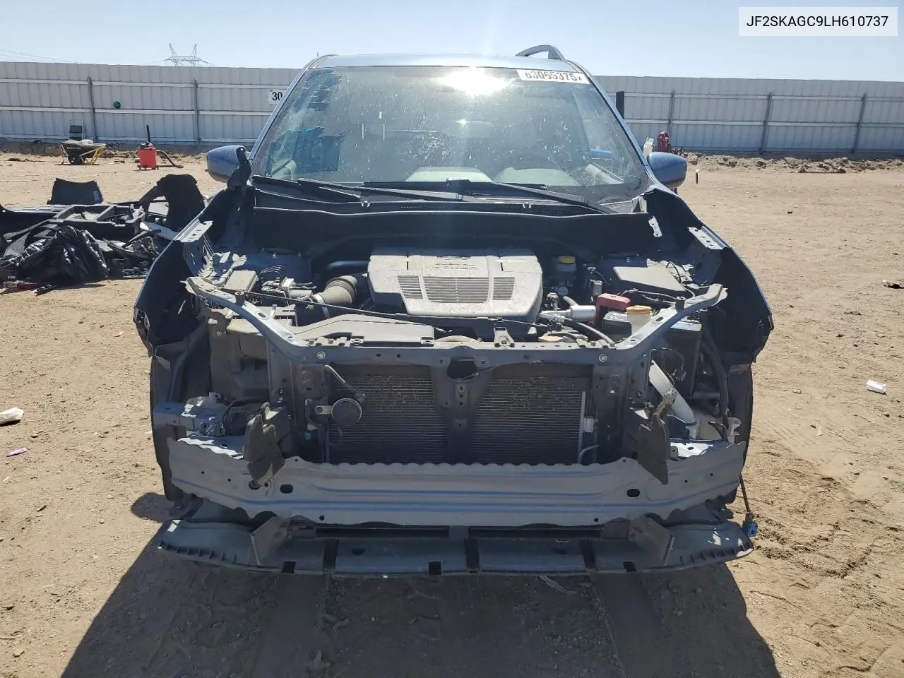 2020 Subaru Forester Premium VIN: JF2SKAGC9LH610737 Lot: 63065375
