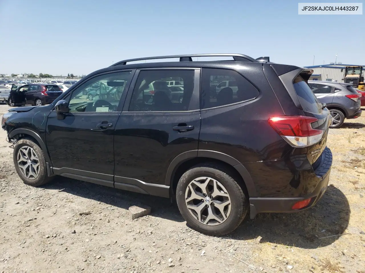 2020 Subaru Forester Premium VIN: JF2SKAJC0LH443287 Lot: 63091395