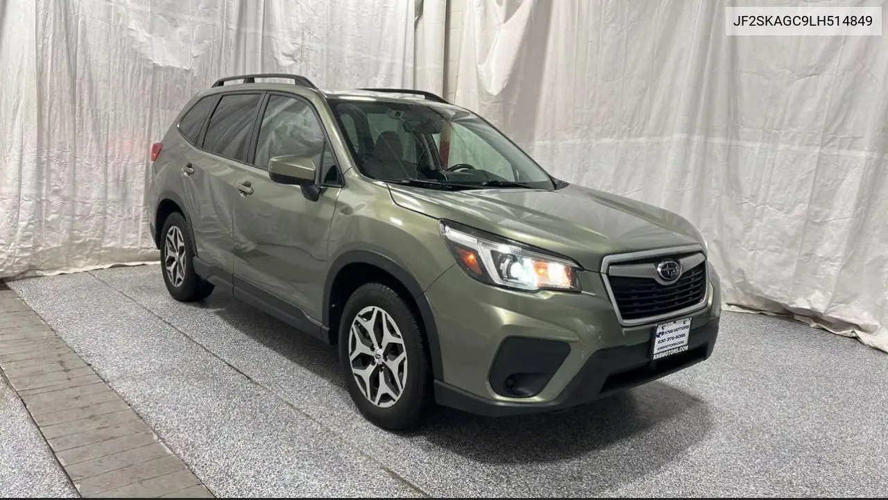 2020 Subaru Forester Premium VIN: JF2SKAGC9LH514849 Lot: 63135625