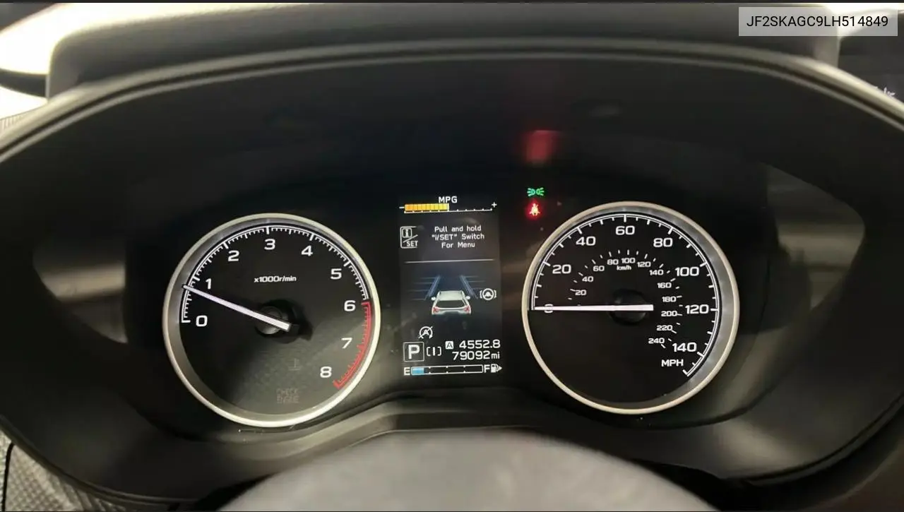 2020 Subaru Forester Premium VIN: JF2SKAGC9LH514849 Lot: 63135625