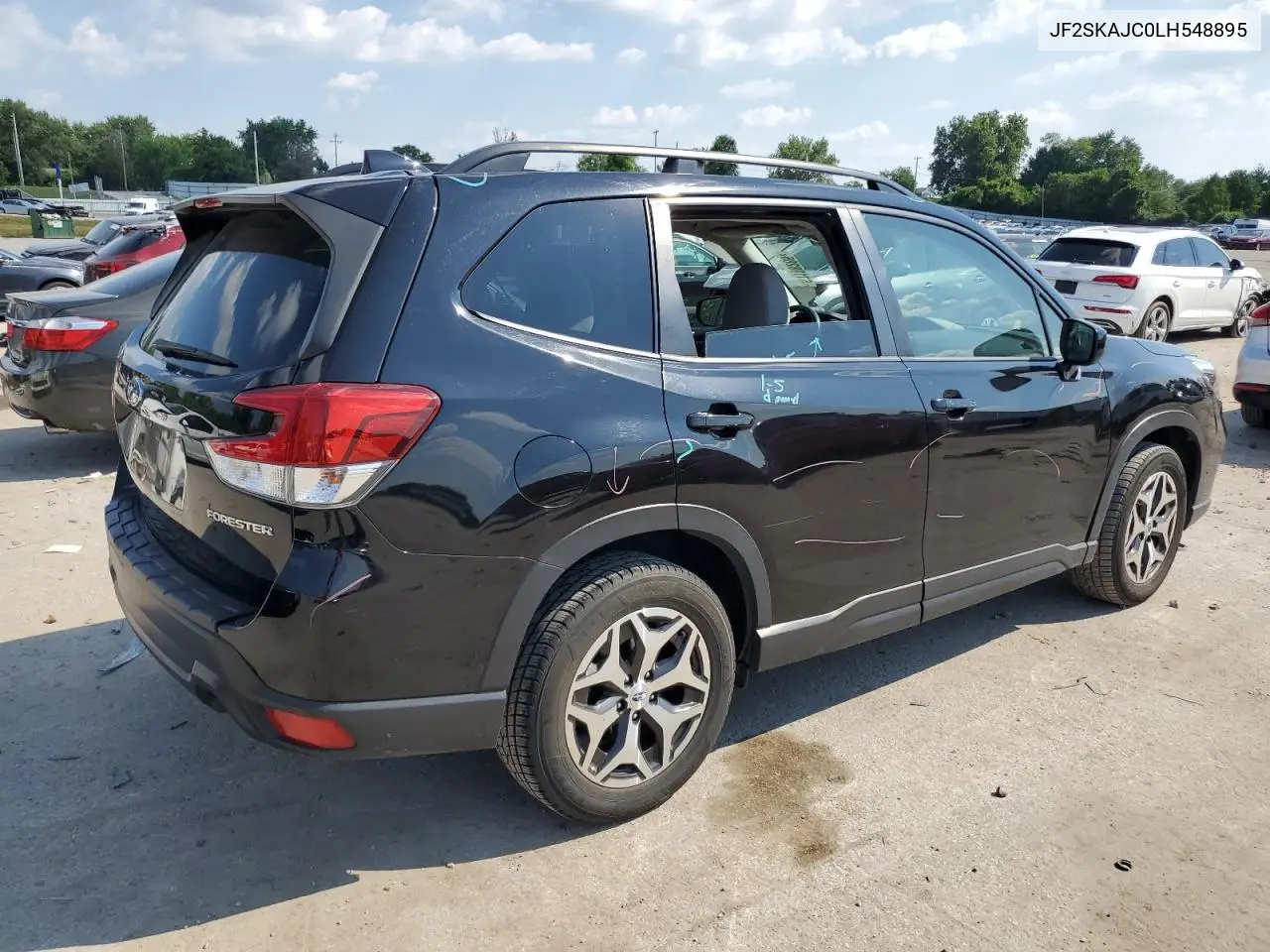 2020 Subaru Forester Premium VIN: JF2SKAJC0LH548895 Lot: 63188285