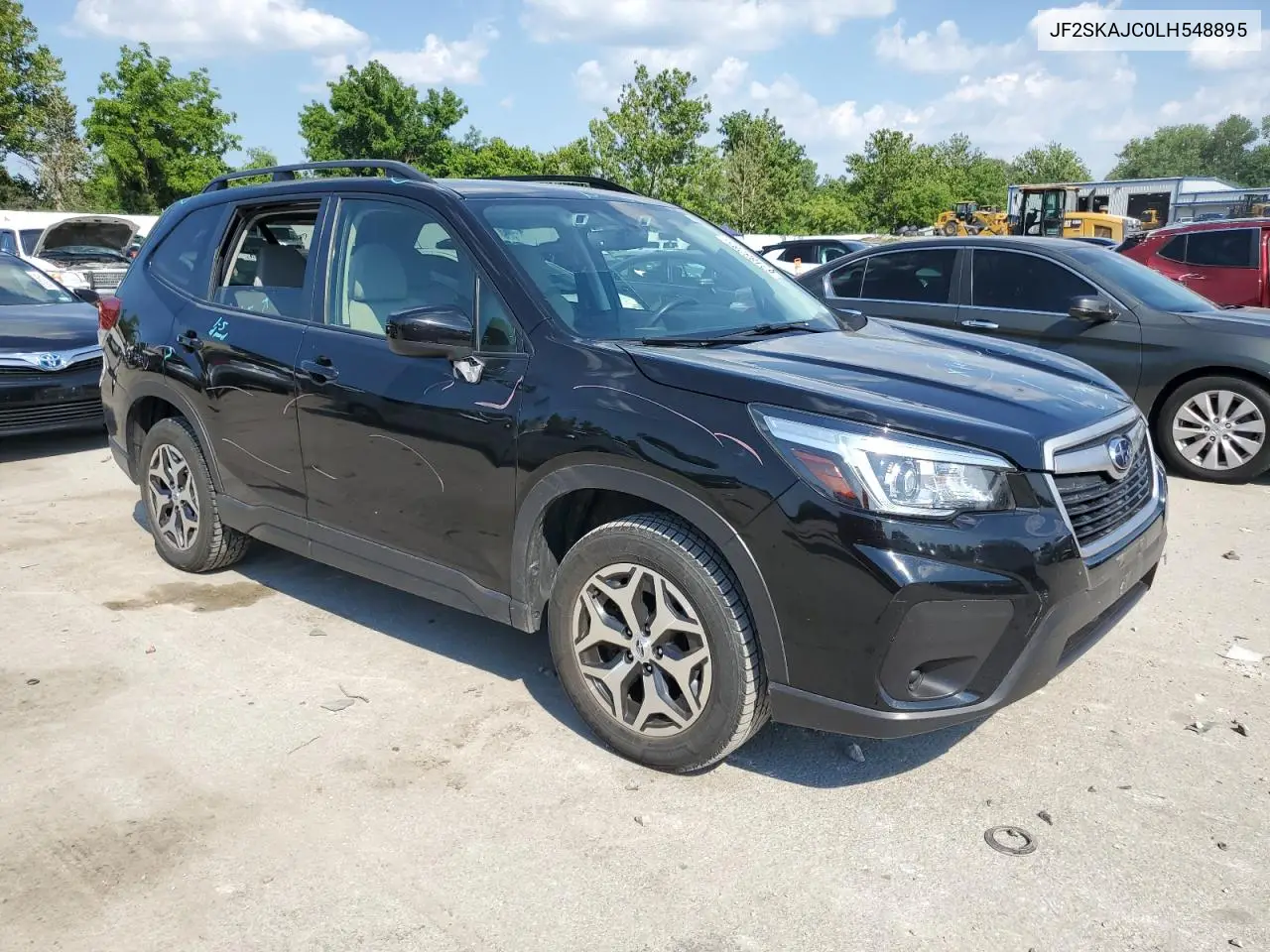 2020 Subaru Forester Premium VIN: JF2SKAJC0LH548895 Lot: 63188285