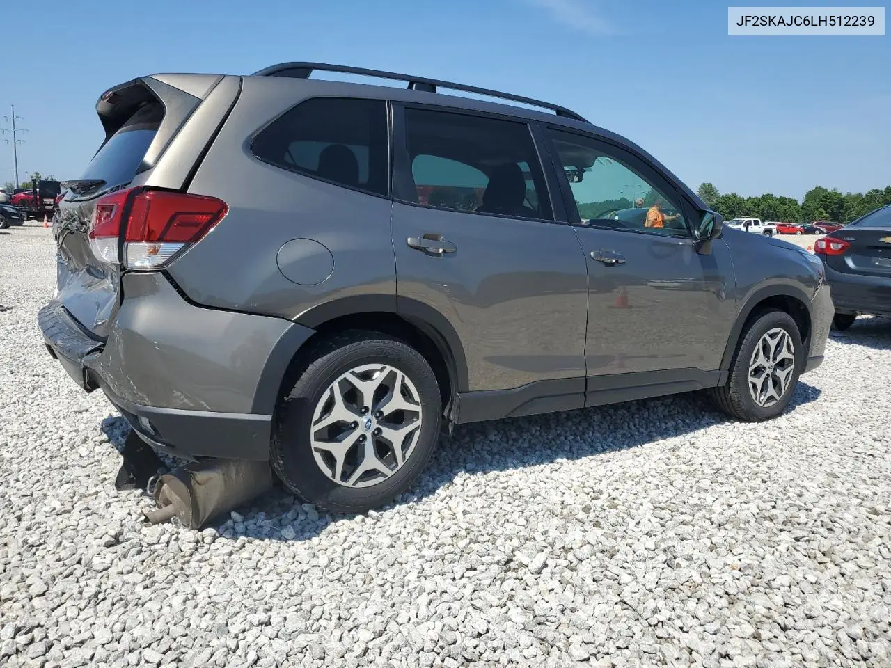 2020 Subaru Forester Premium VIN: JF2SKAJC6LH512239 Lot: 65989235