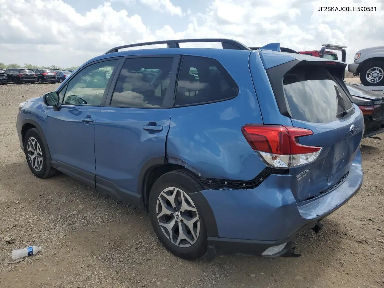 2020 Subaru Forester Premium VIN: JF2SKAJC0LH590581 Lot: 66191035