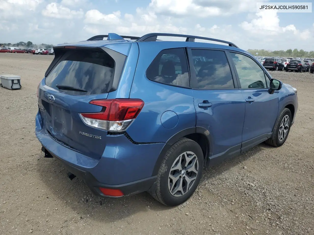 2020 Subaru Forester Premium VIN: JF2SKAJC0LH590581 Lot: 66191035