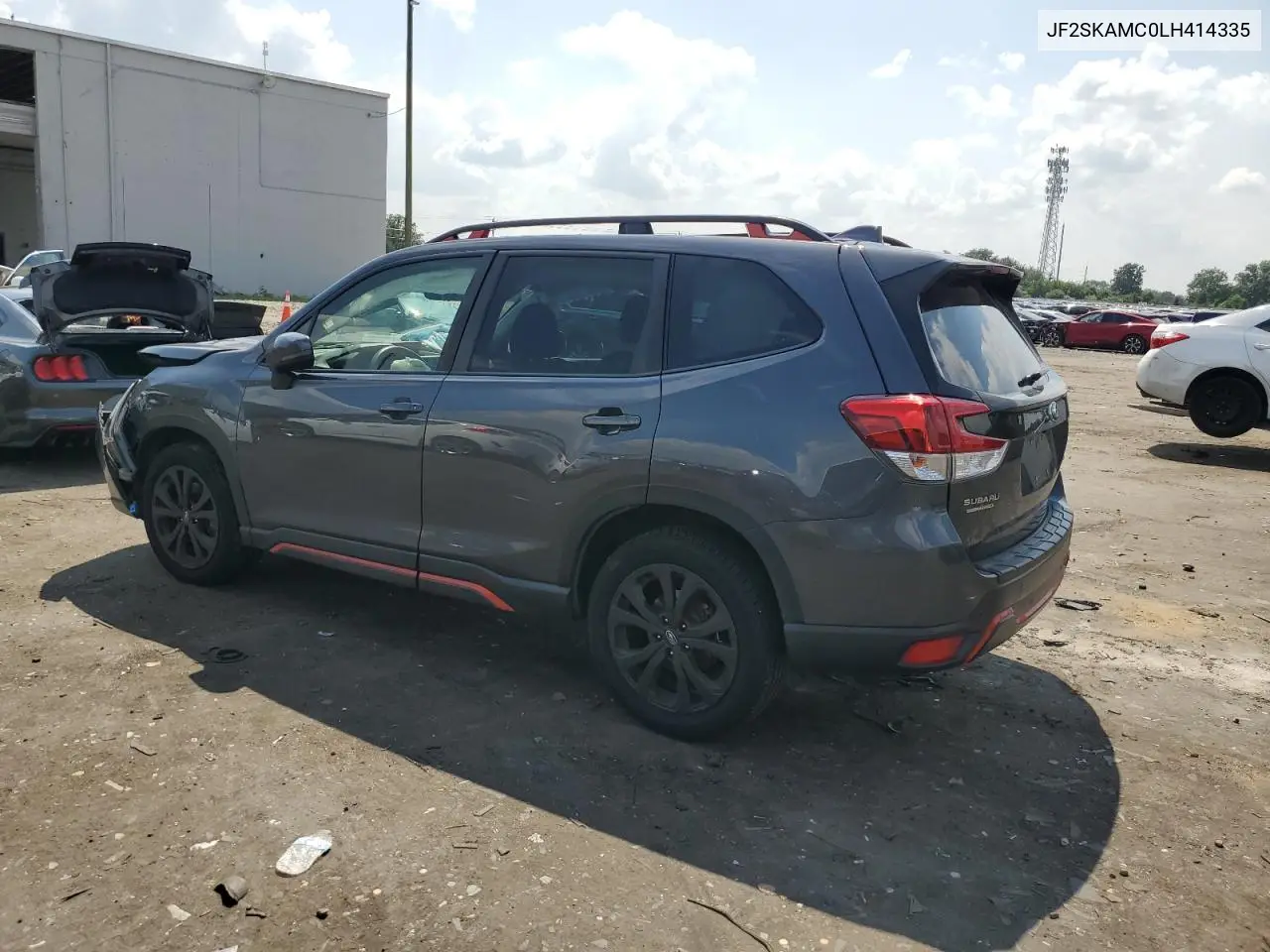 2020 Subaru Forester Sport VIN: JF2SKAMC0LH414335 Lot: 66256625
