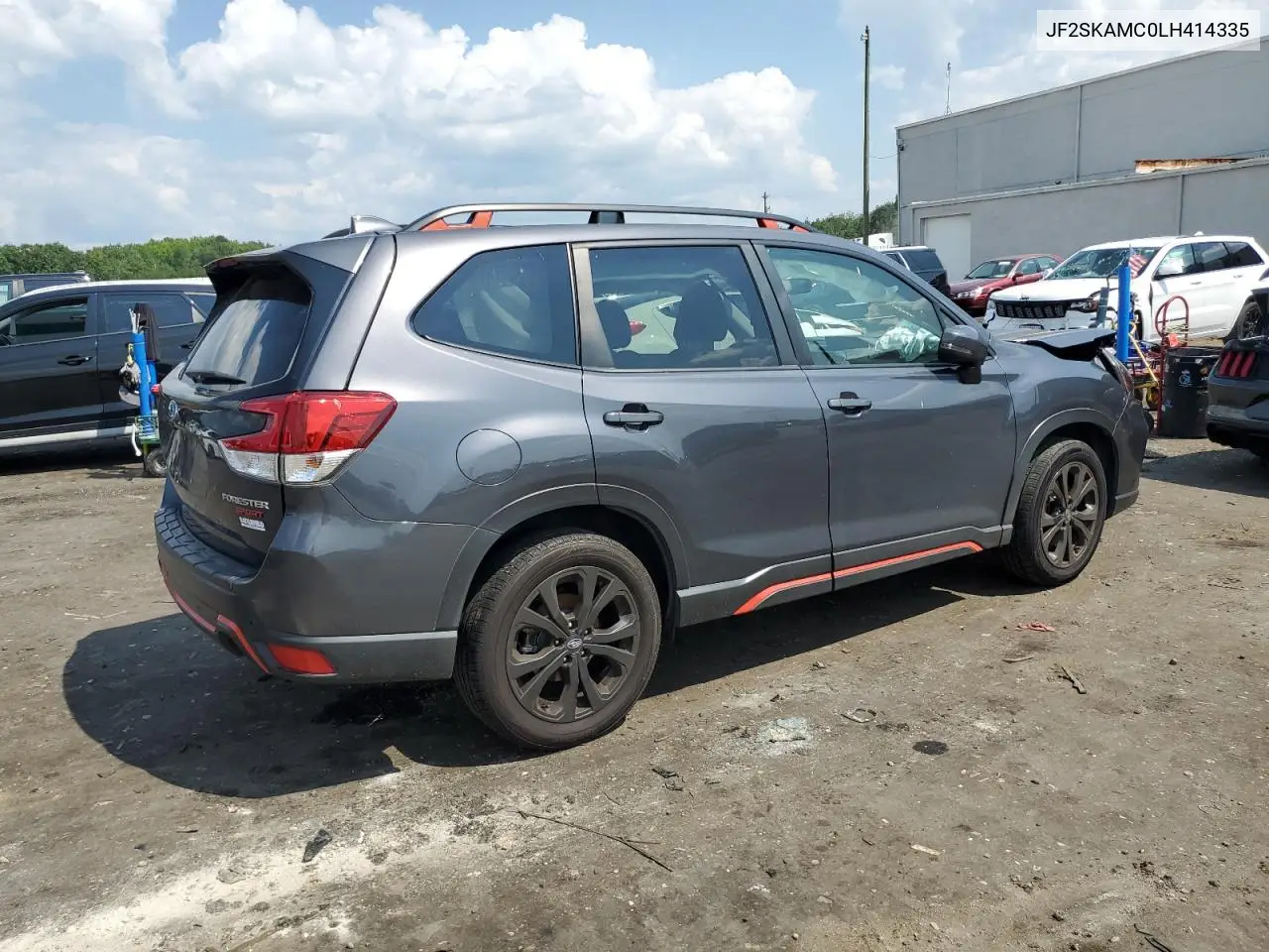 2020 Subaru Forester Sport VIN: JF2SKAMC0LH414335 Lot: 66256625