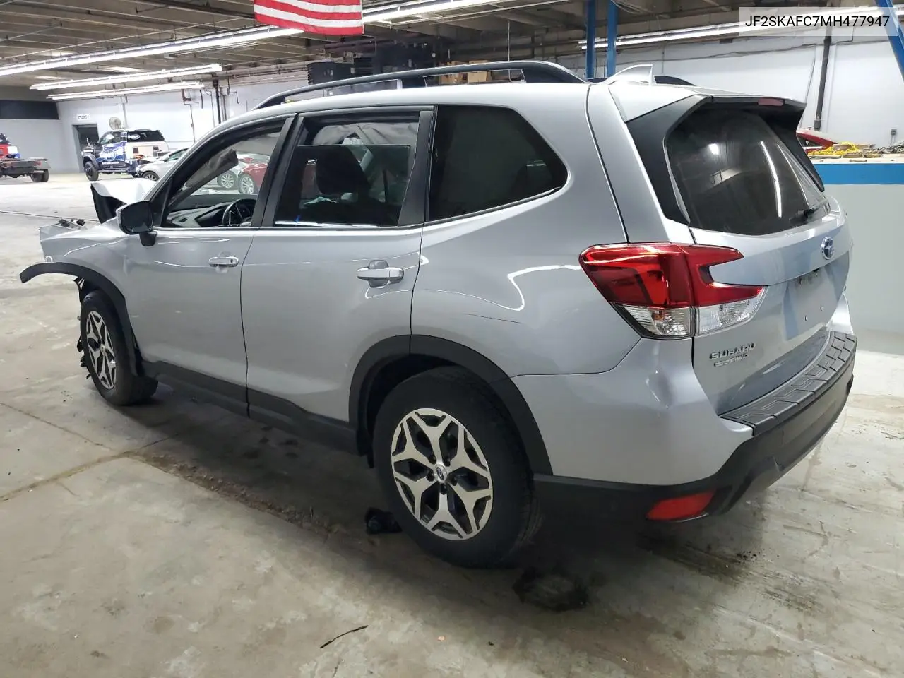2021 Subaru Forester Premium VIN: JF2SKAFC7MH477947 Lot: 56586465