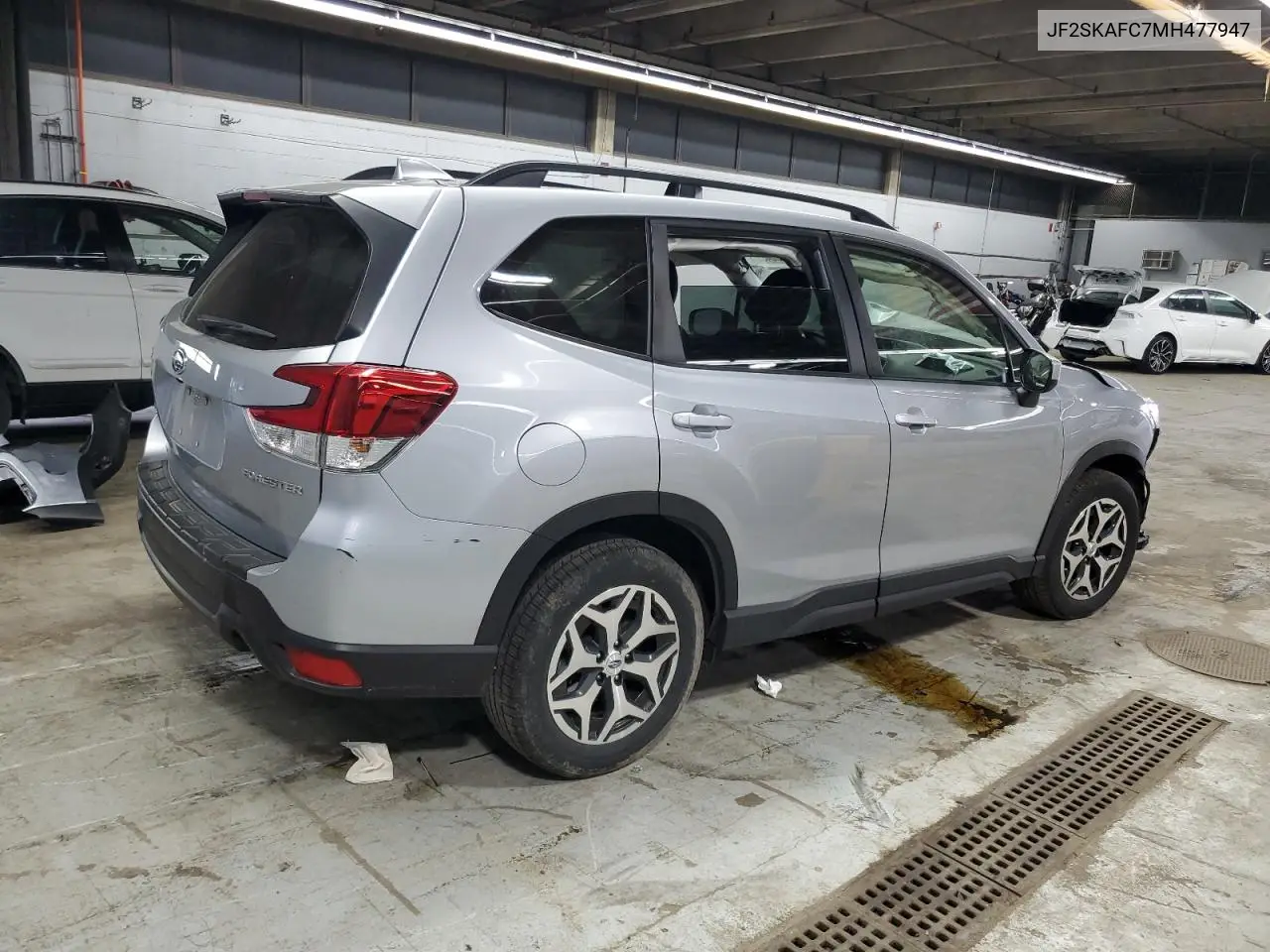 2021 Subaru Forester Premium VIN: JF2SKAFC7MH477947 Lot: 56586465