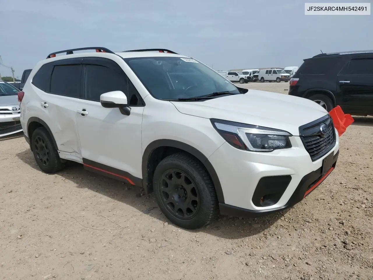 2021 Subaru Forester Sport VIN: JF2SKARC4MH542491 Lot: 56590365