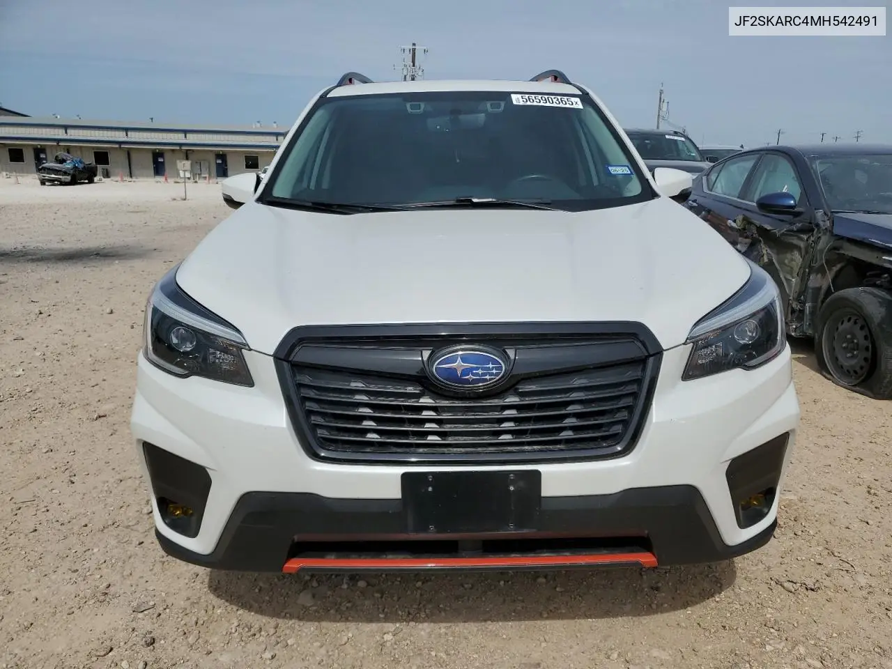 2021 Subaru Forester Sport VIN: JF2SKARC4MH542491 Lot: 56590365