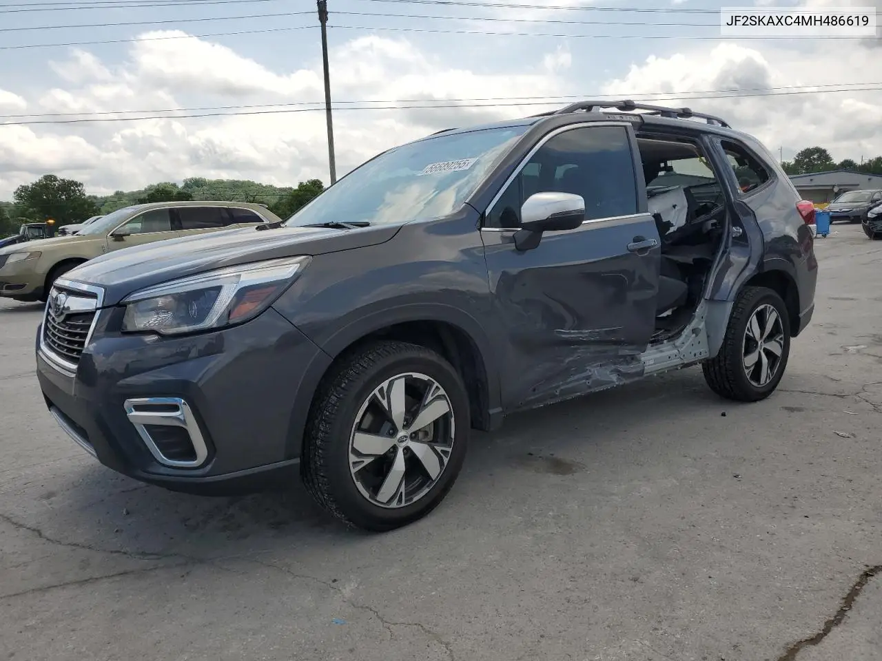 2021 Subaru Forester Touring VIN: JF2SKAXC4MH486619 Lot: 56689255