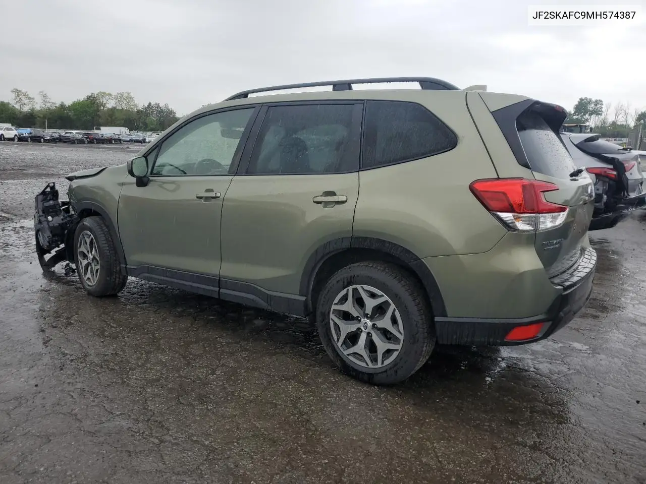 2021 Subaru Forester Premium VIN: JF2SKAFC9MH574387 Lot: 56706205