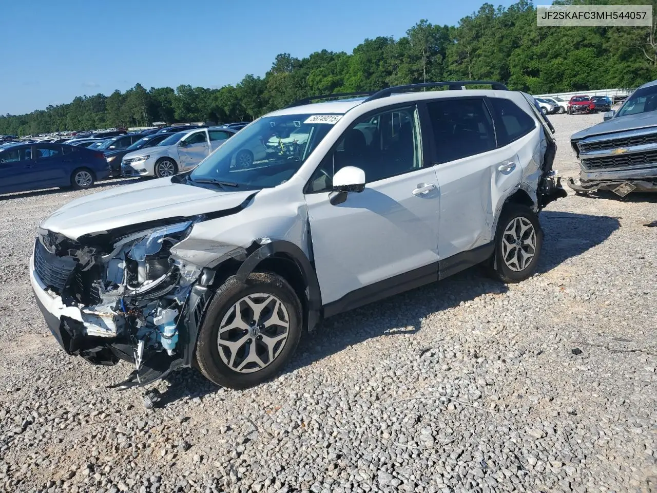 2021 Subaru Forester Premium VIN: JF2SKAFC3MH544057 Lot: 56749215