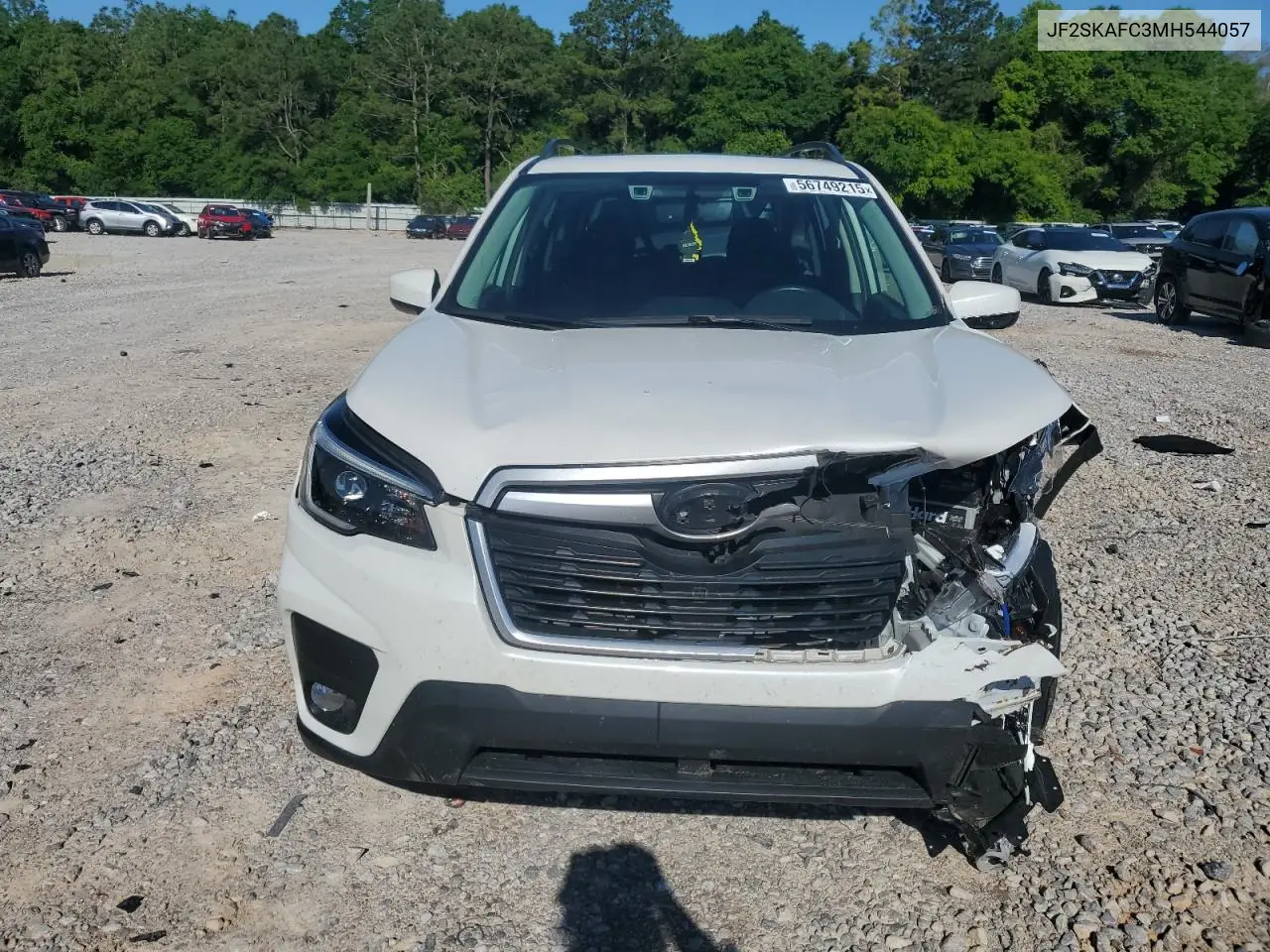 2021 Subaru Forester Premium VIN: JF2SKAFC3MH544057 Lot: 56749215