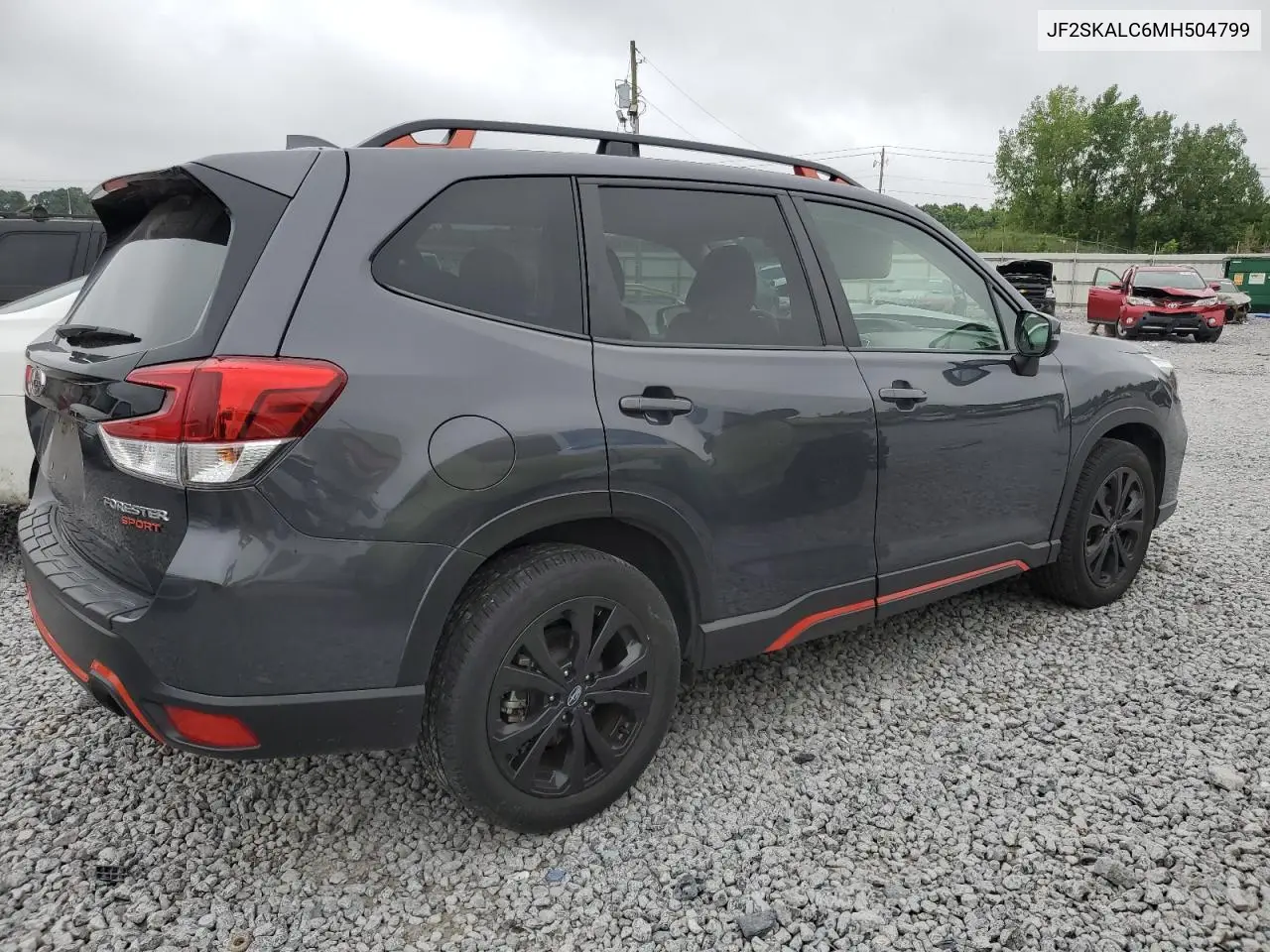 2021 Subaru Forester Sport VIN: JF2SKALC6MH504799 Lot: 62548095