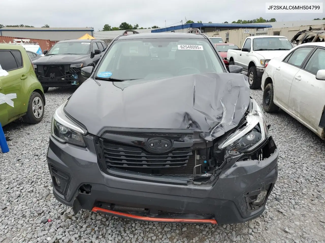 2021 Subaru Forester Sport VIN: JF2SKALC6MH504799 Lot: 62548095