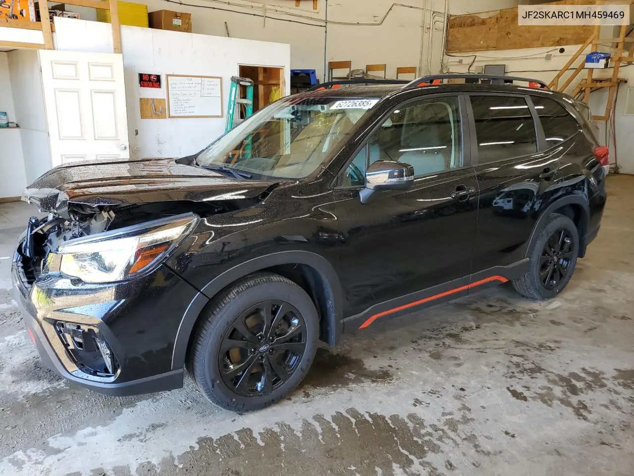 2021 Subaru Forester Sport VIN: JF2SKARC1MH459469 Lot: 62726385