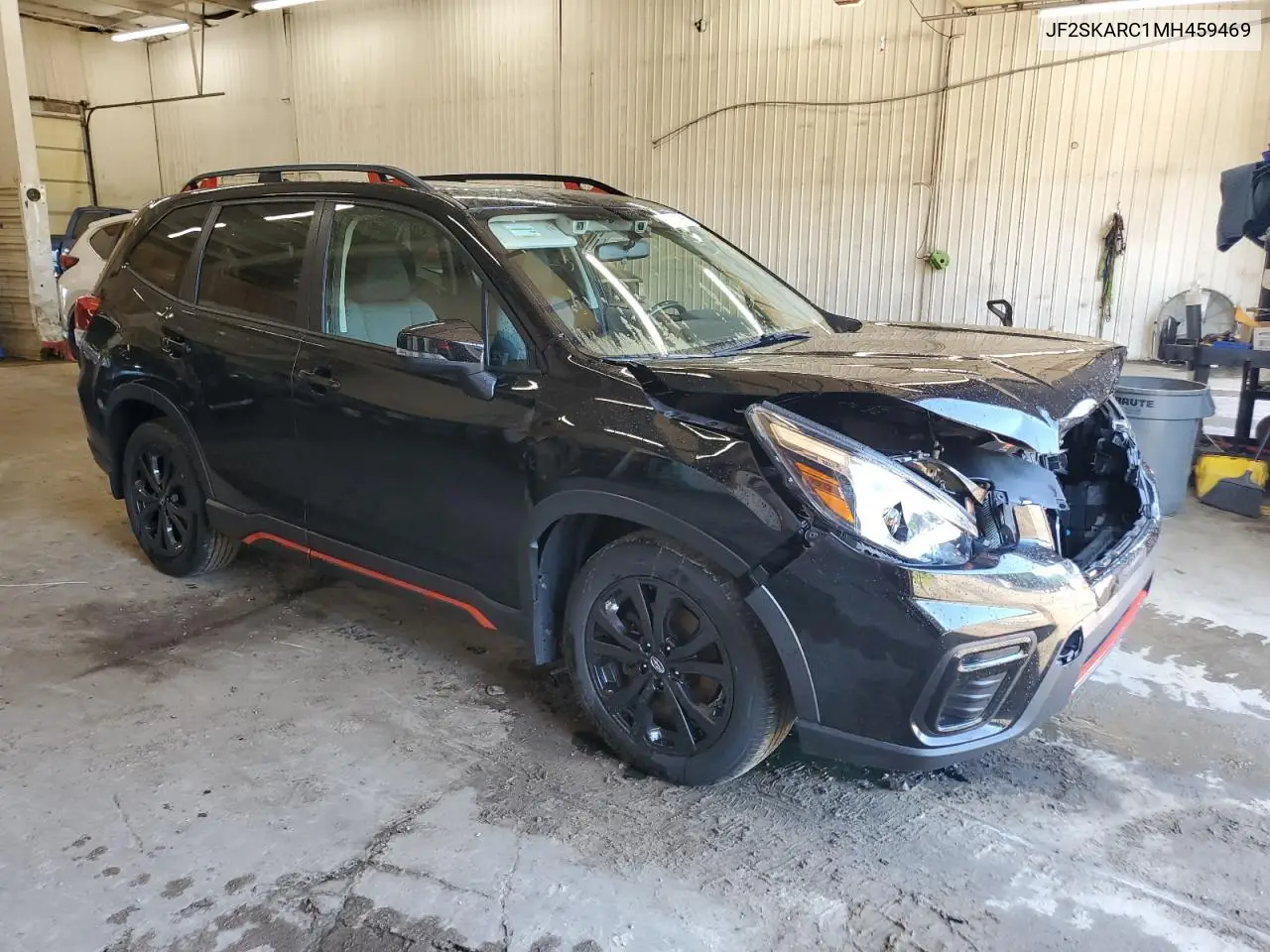 2021 Subaru Forester Sport VIN: JF2SKARC1MH459469 Lot: 62726385