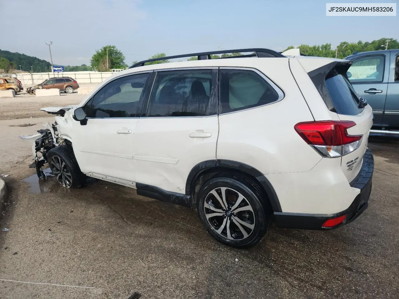 2021 Subaru Forester Limited VIN: JF2SKAUC9MH583206 Lot: 62763515