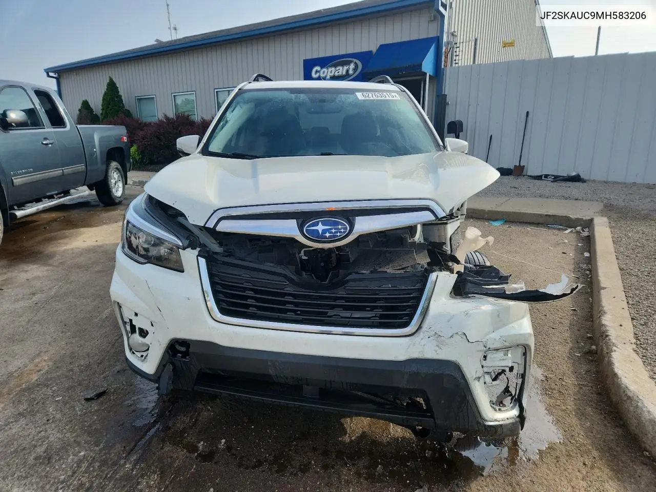 2021 Subaru Forester Limited VIN: JF2SKAUC9MH583206 Lot: 62763515