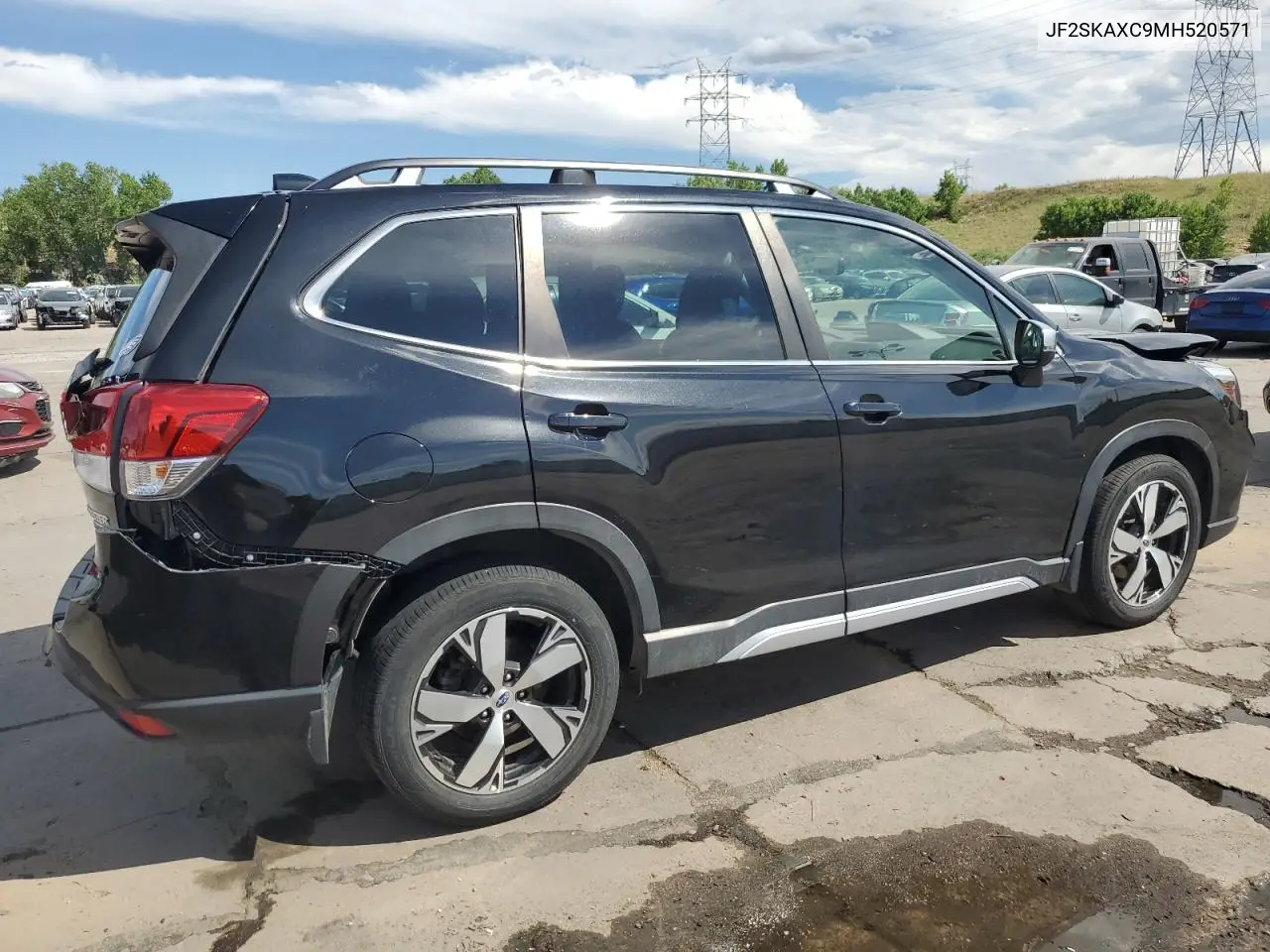 2021 Subaru Forester Touring VIN: JF2SKAXC9MH520571 Lot: 63043505