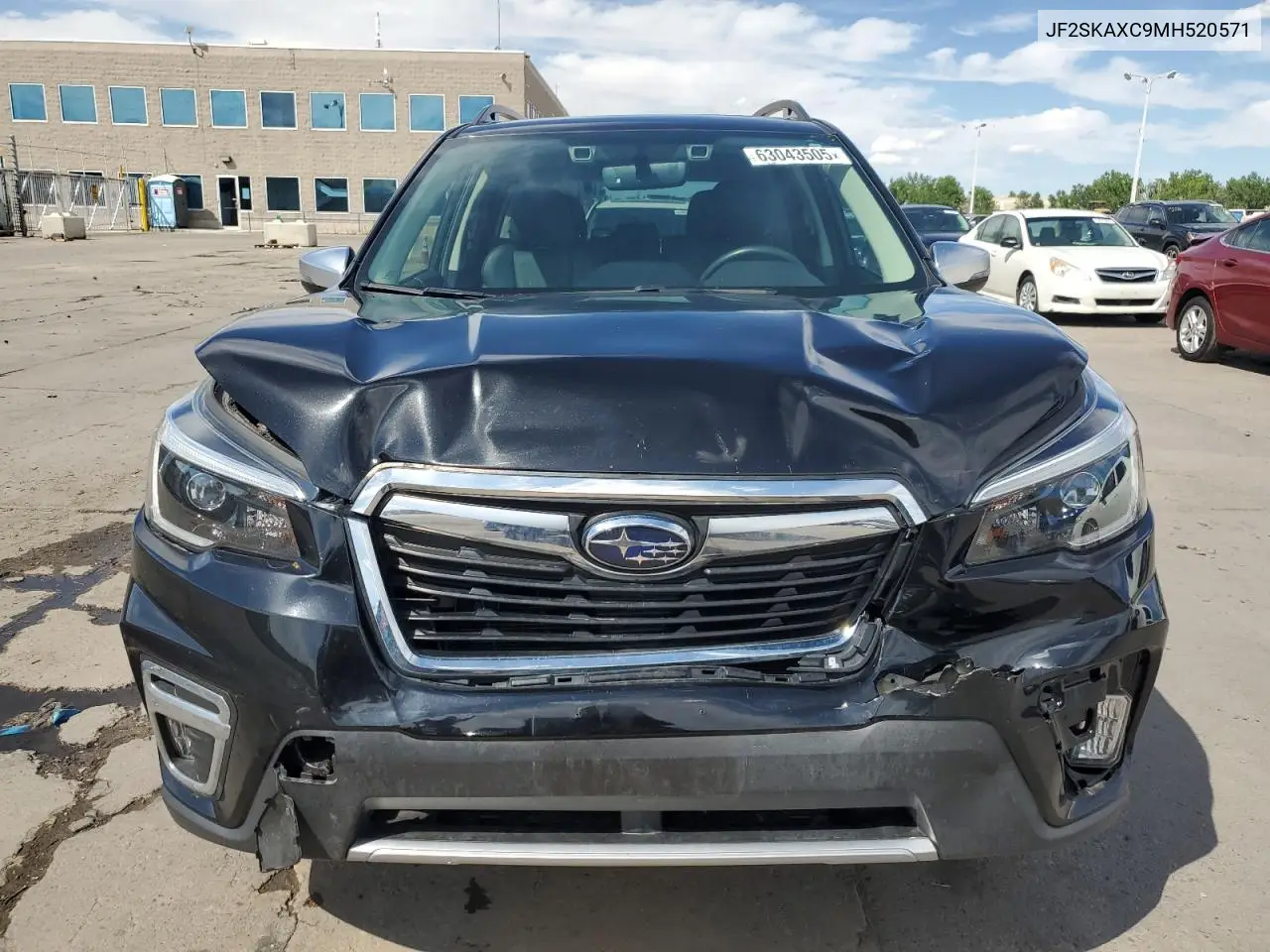 2021 Subaru Forester Touring VIN: JF2SKAXC9MH520571 Lot: 63043505