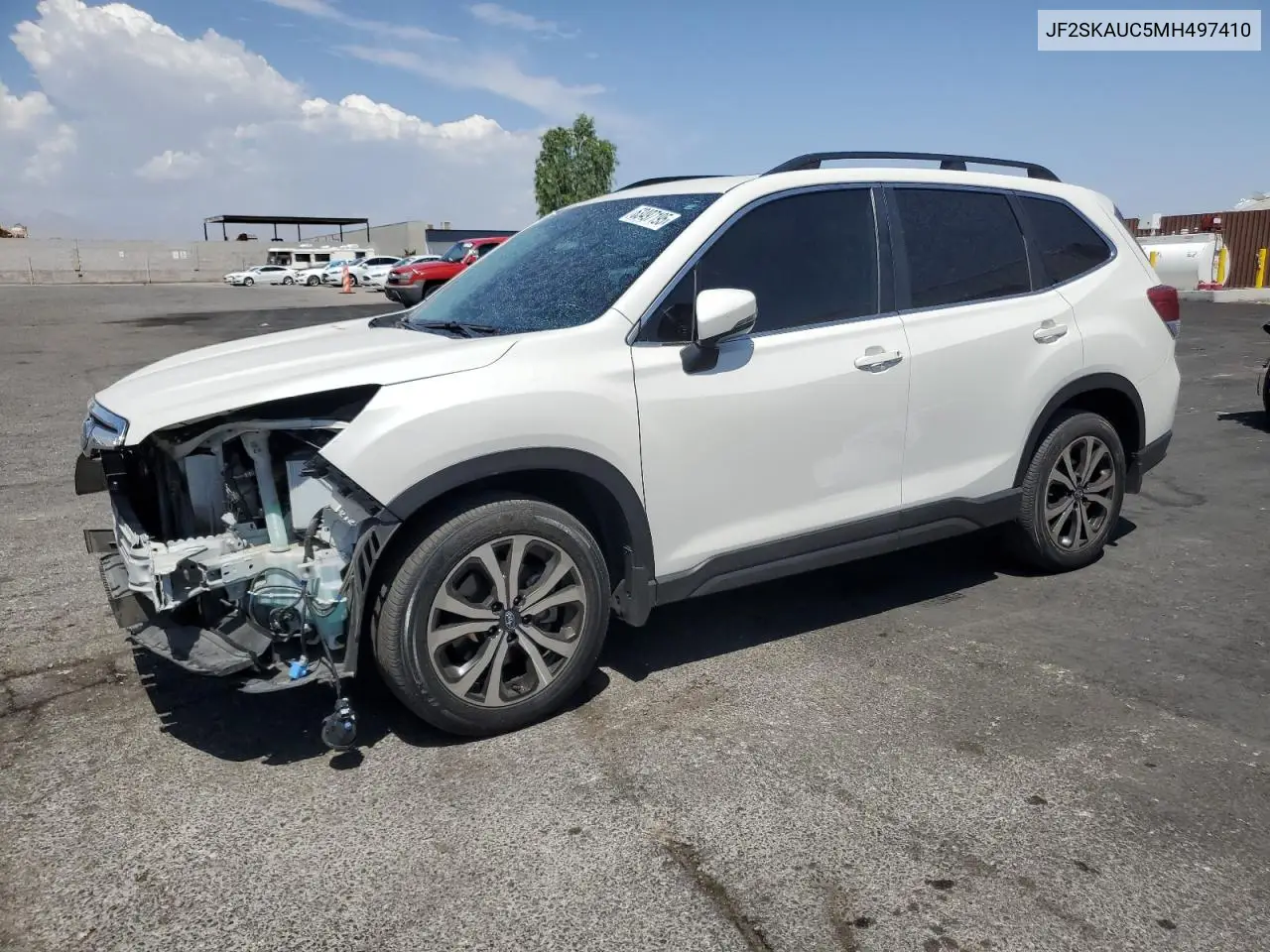 2021 Subaru Forester Limited VIN: JF2SKAUC5MH497410 Lot: 63497195