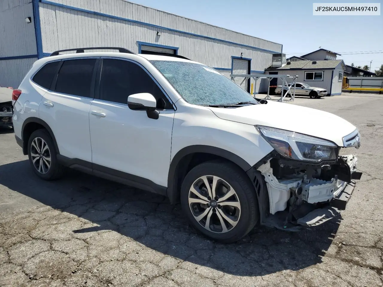 2021 Subaru Forester Limited VIN: JF2SKAUC5MH497410 Lot: 63497195