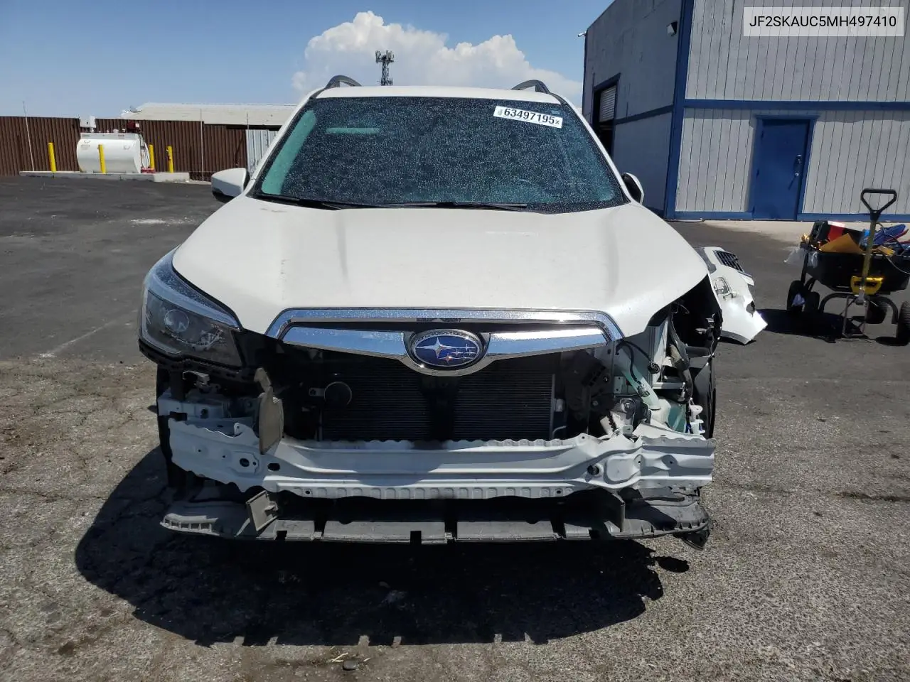 2021 Subaru Forester Limited VIN: JF2SKAUC5MH497410 Lot: 63497195