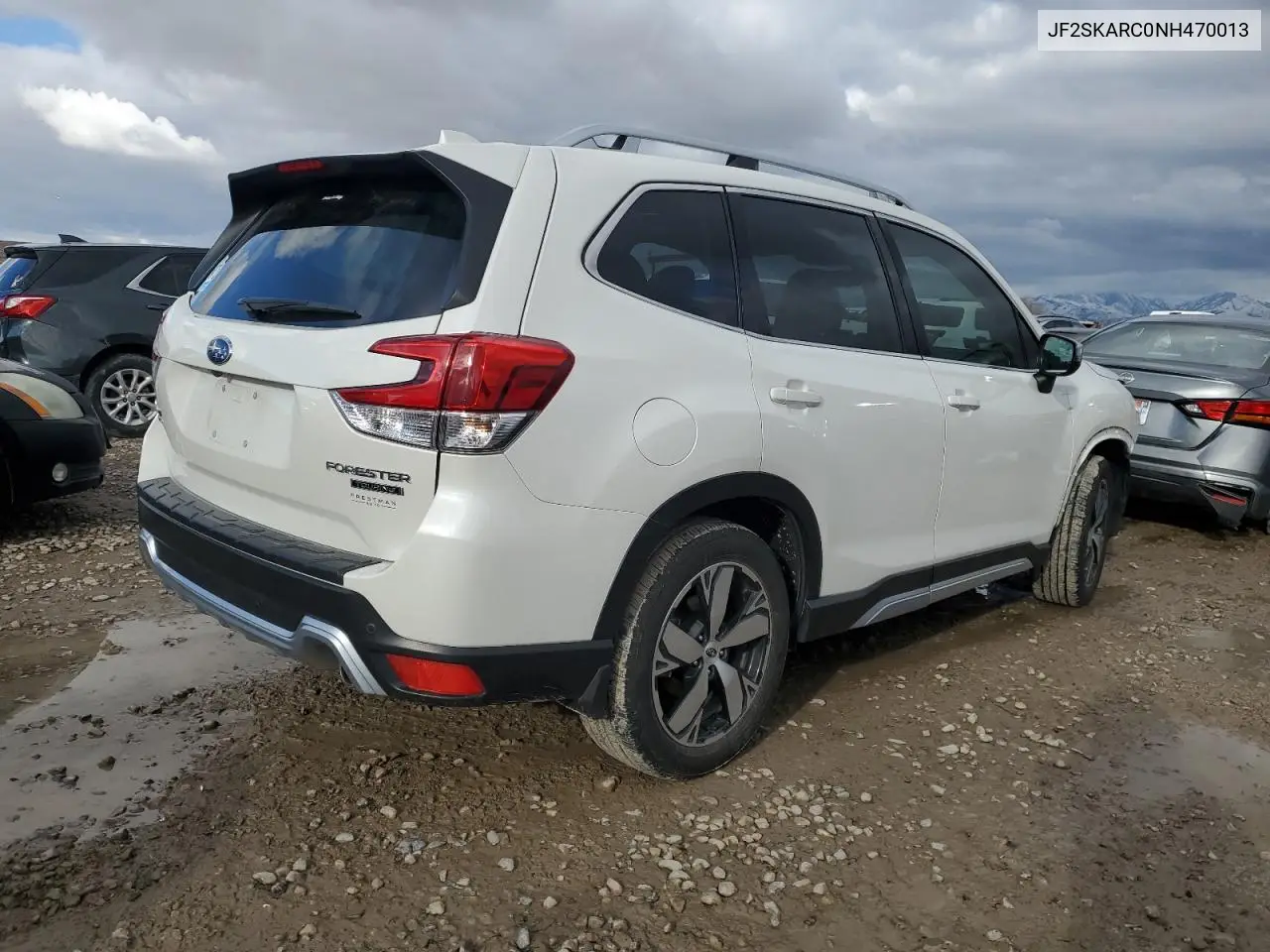 2022 Subaru Forester Touring VIN: JF2SKARC0NH470013 Lot: 48254455