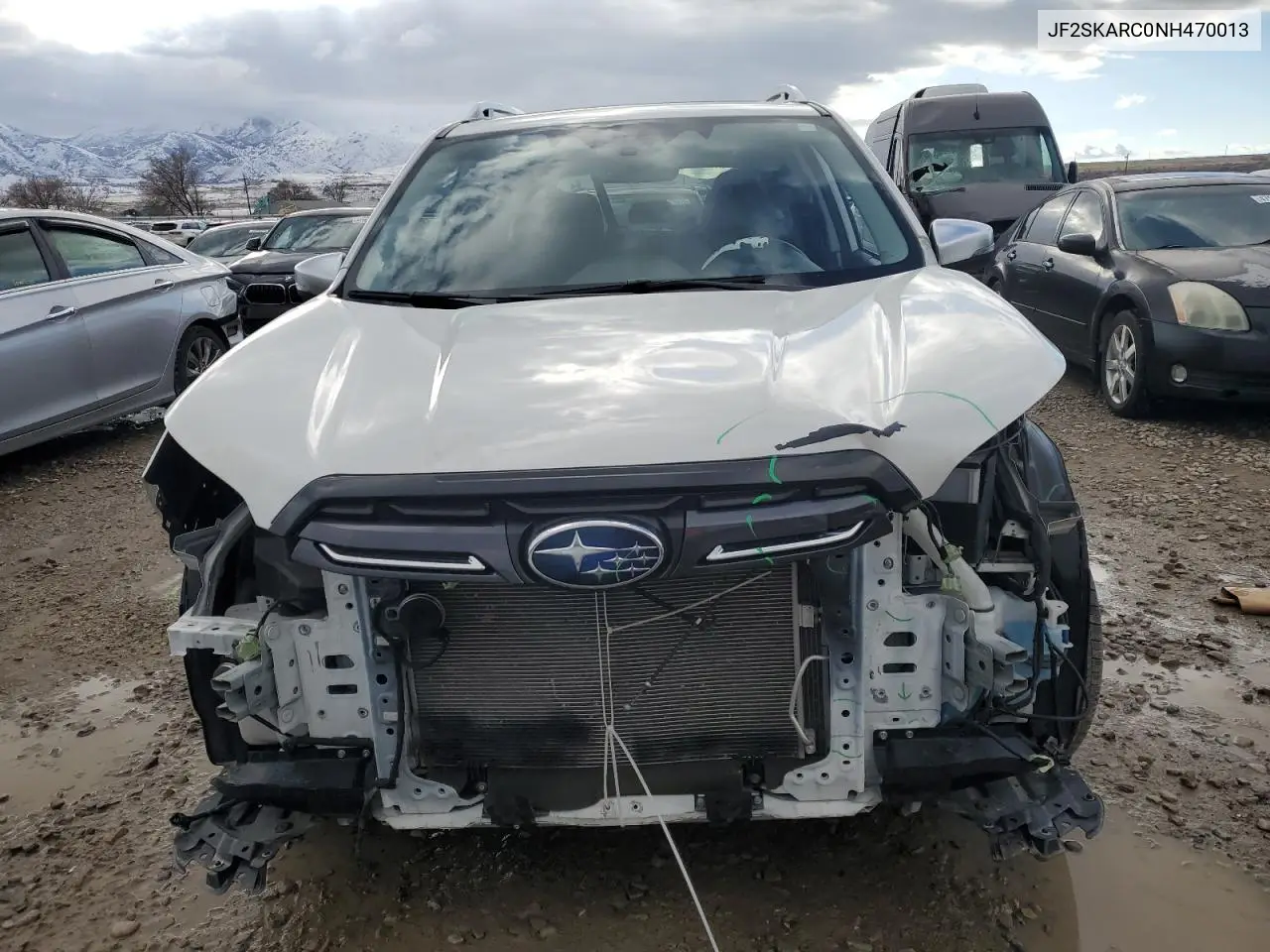 2022 Subaru Forester Touring VIN: JF2SKARC0NH470013 Lot: 48254455