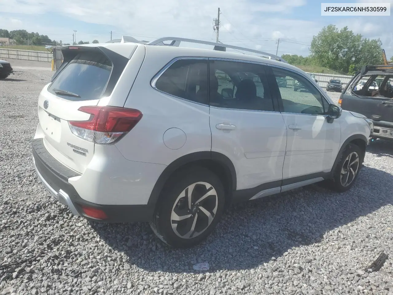 2022 Subaru Forester Touring VIN: JF2SKARC6NH530599 Lot: 55278035