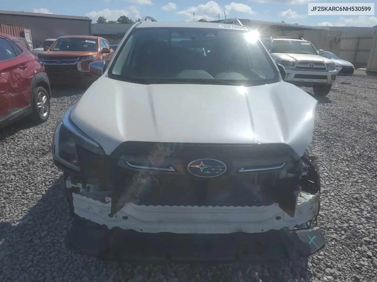 2022 Subaru Forester Touring VIN: JF2SKARC6NH530599 Lot: 55278035
